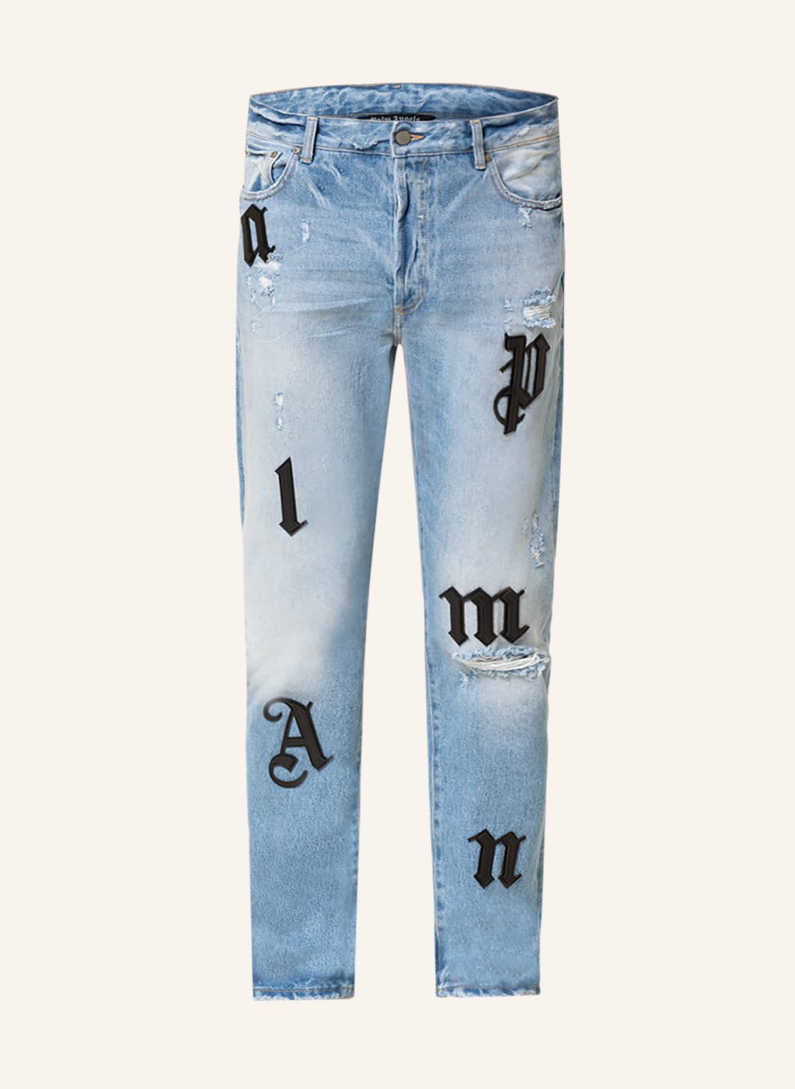Image of Palm Angels Jeans Extra Slim Fit blau