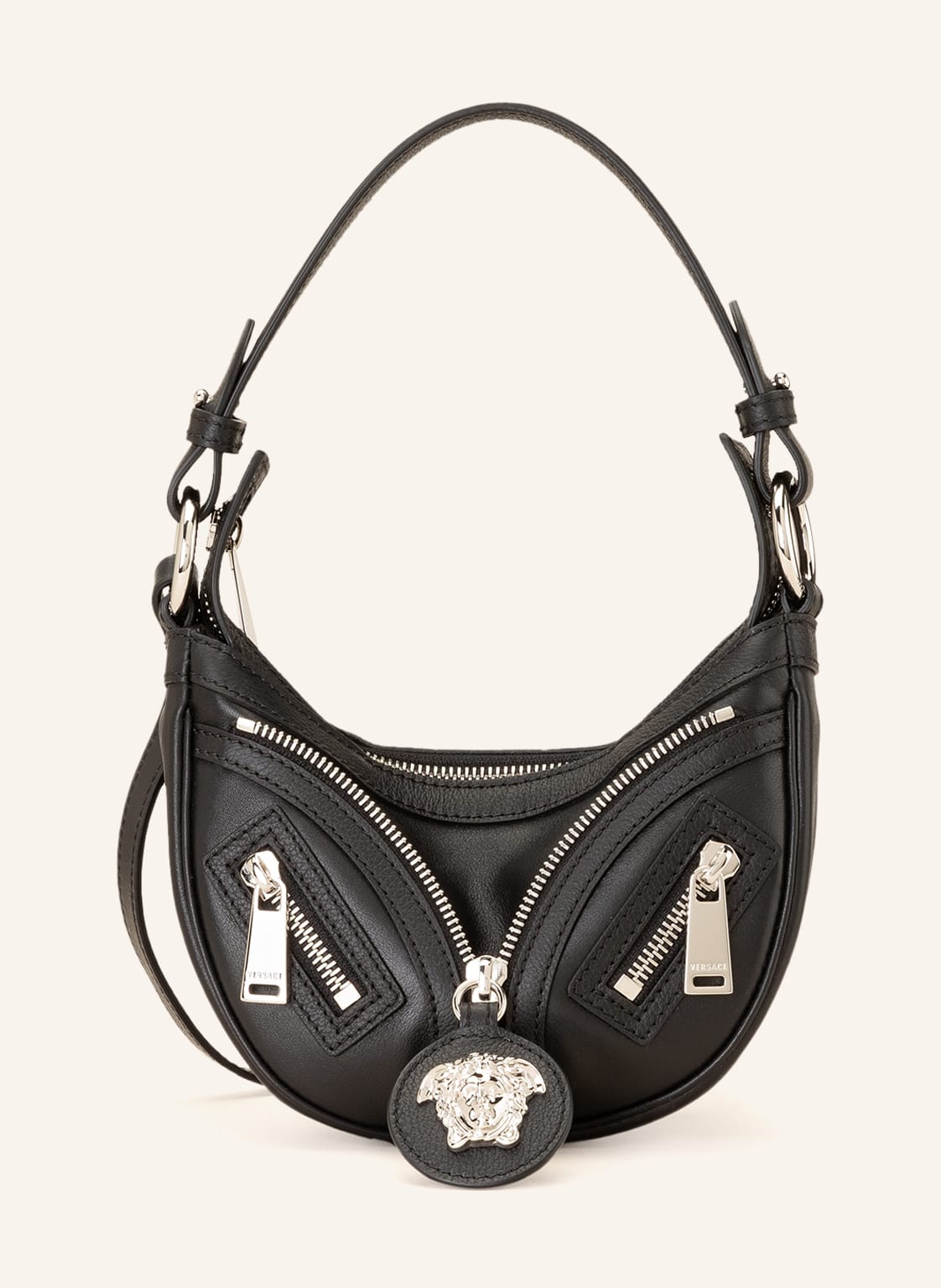 Image of Versace Handtasche Repeat Mini schwarz