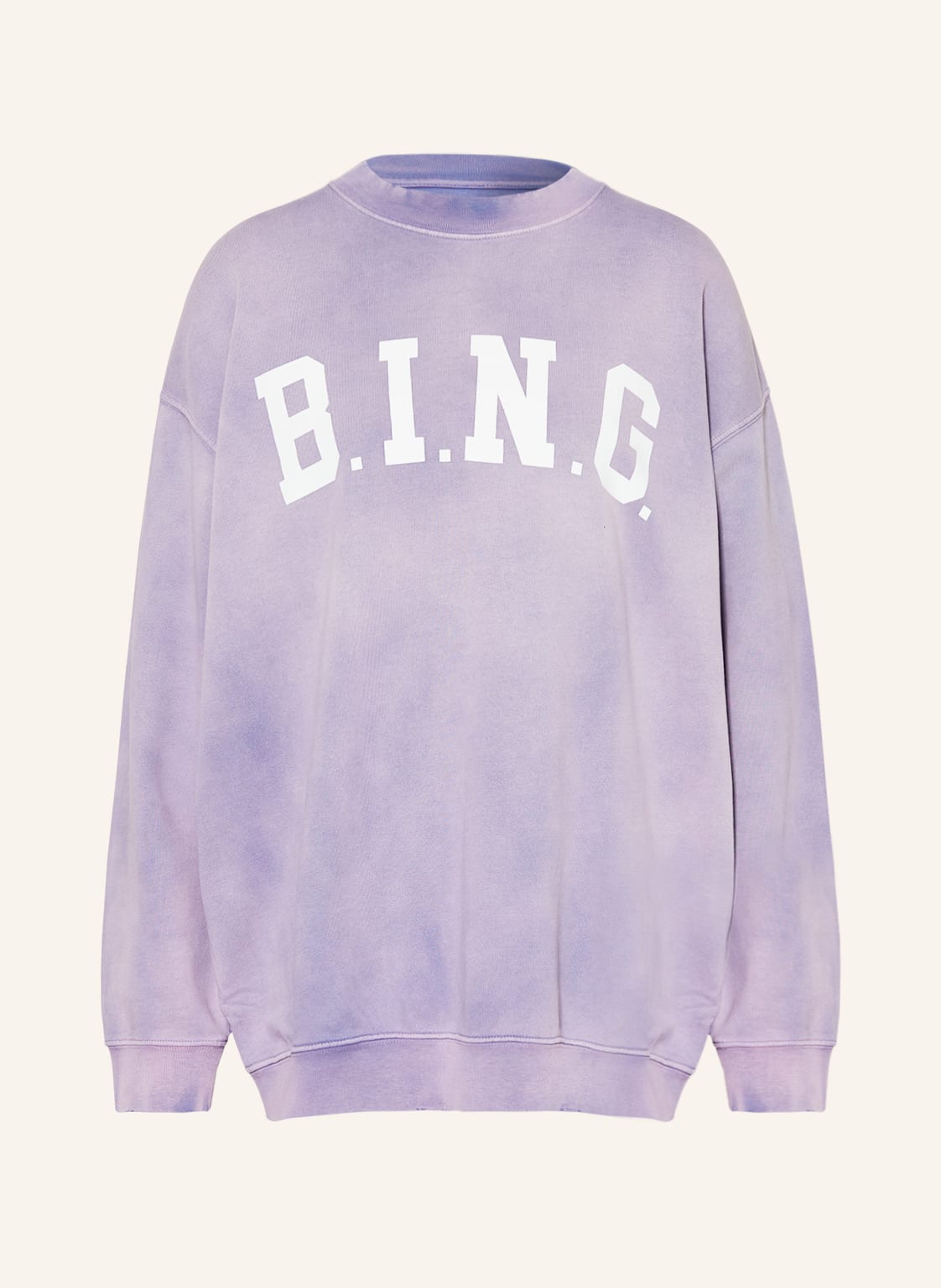 Image of Anine Bing Oversized-Sweatshirt Tyler violett