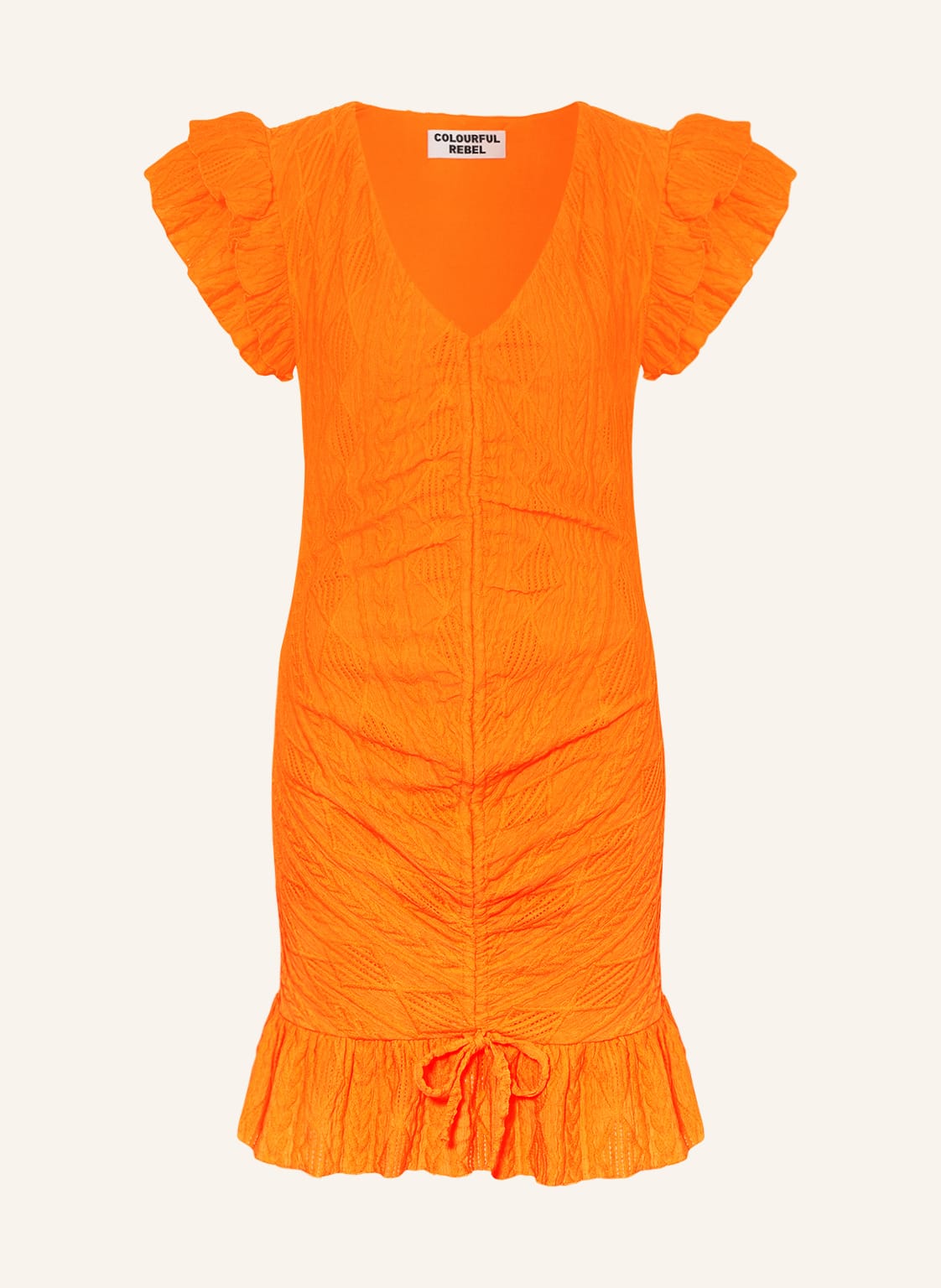 Image of Colourful Rebel Kleid Zorah orange