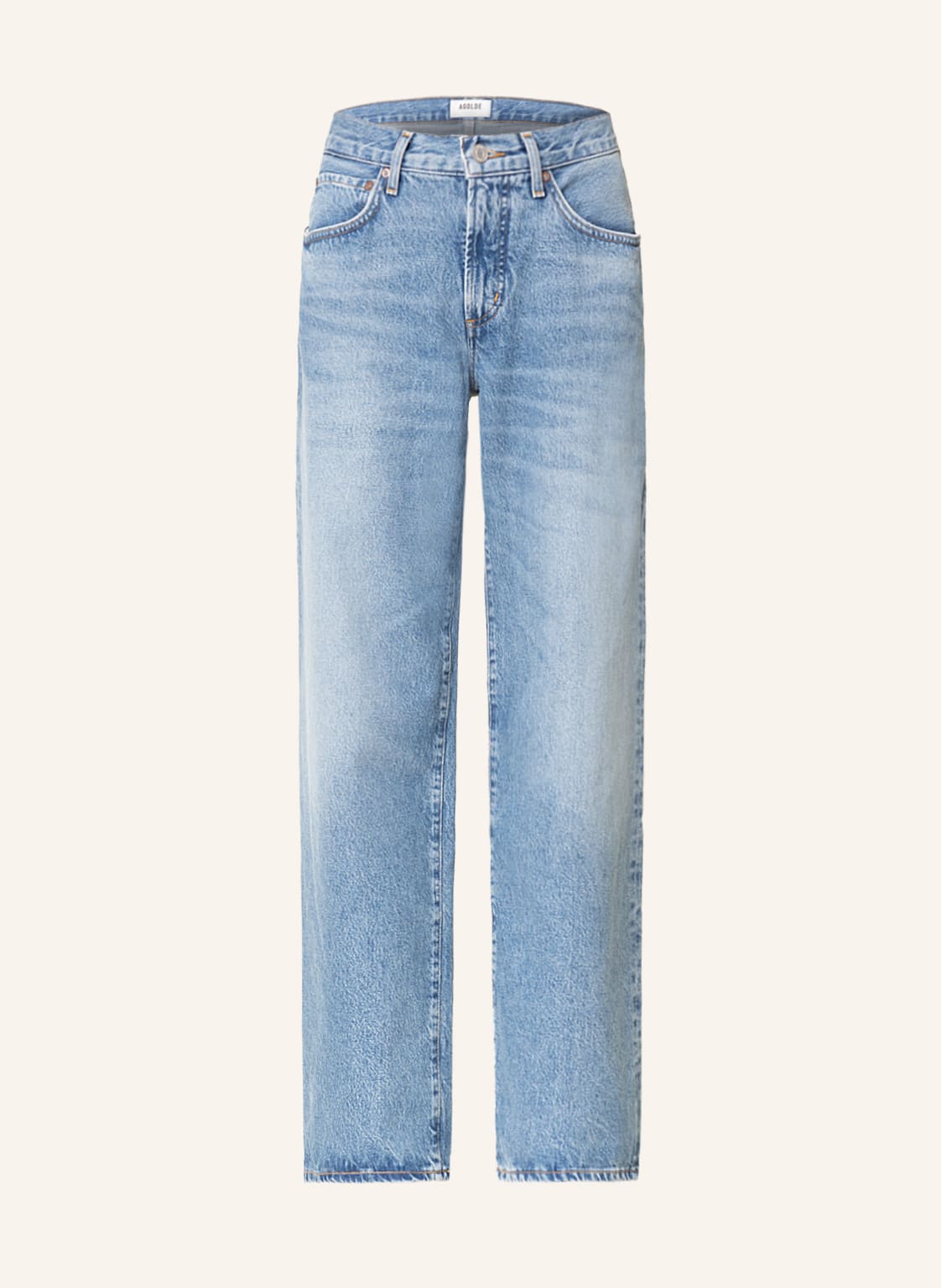 Image of Agolde Straight Jeans Fusion blau
