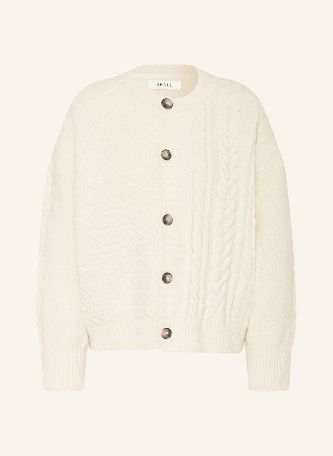 Image of Skall Studio Strickjacke Ingeborg weiss