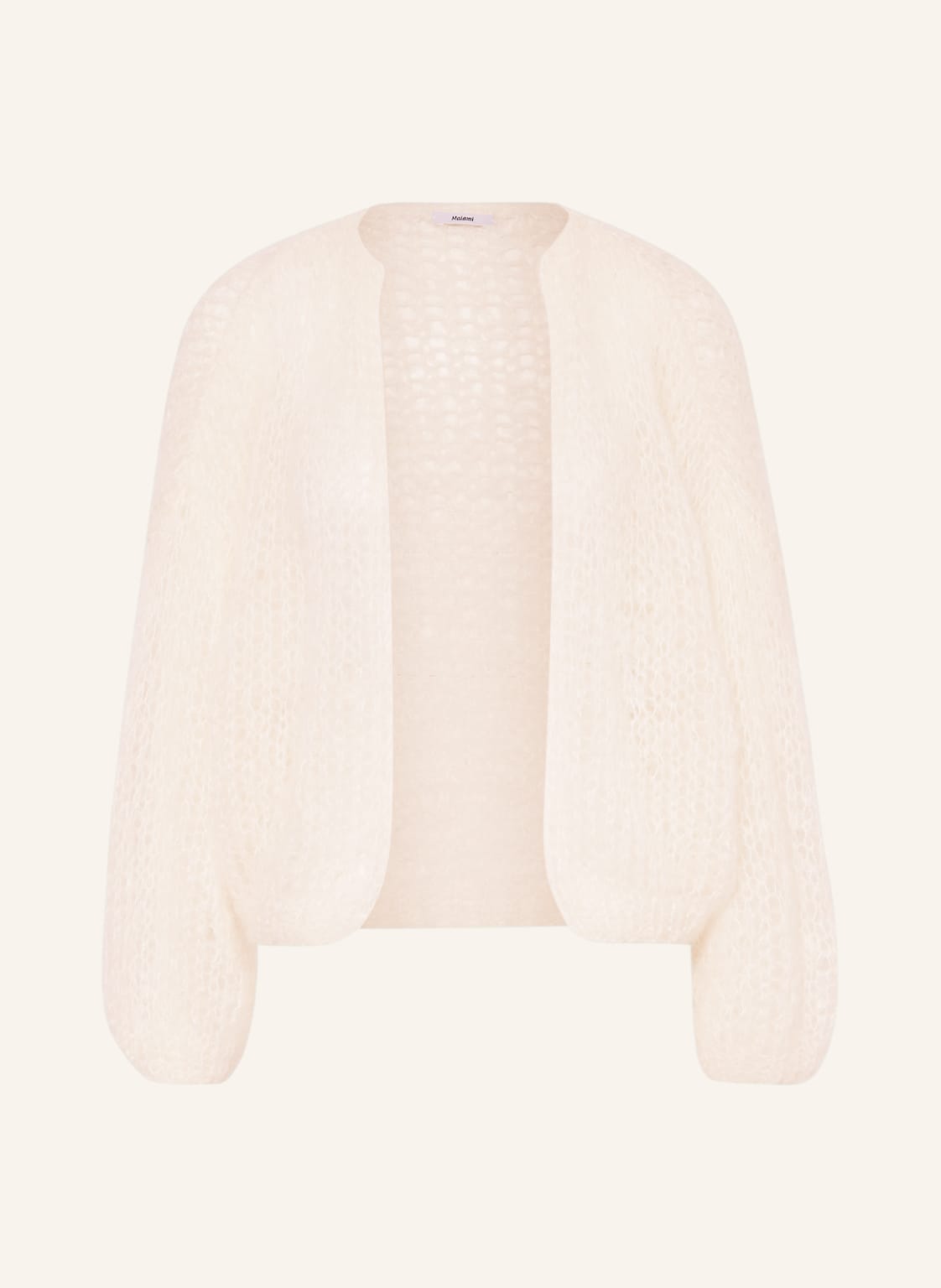 Image of Maiami Strickhülle Aus Mohair weiss