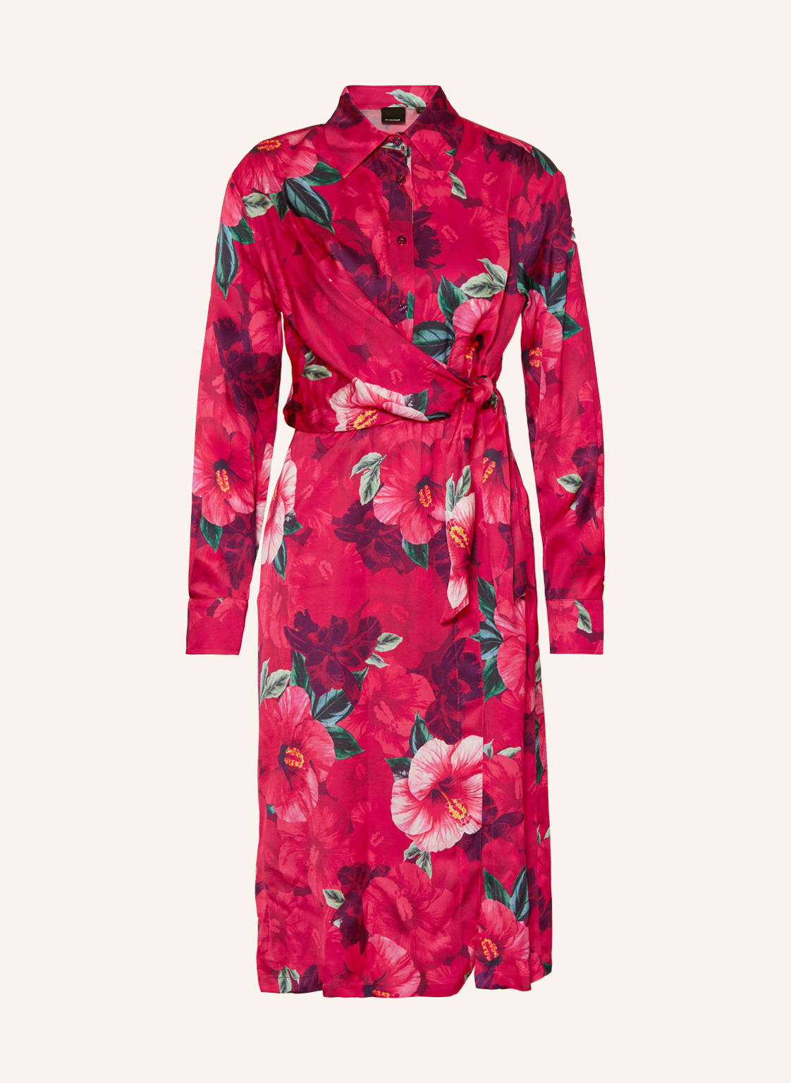 Image of Pinko Satinkleid Annodato pink
