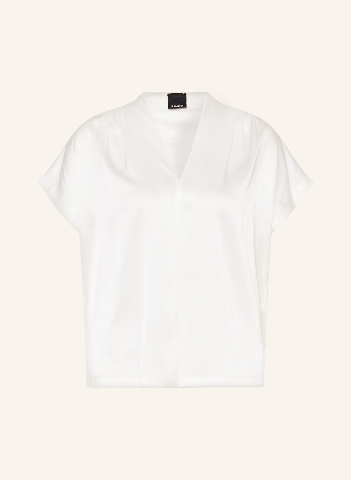 Image of Pinko Blusenshirt Breve Aus Seide weiss