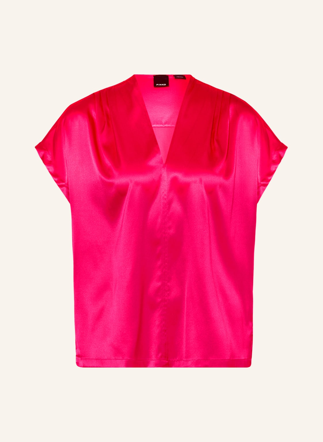Image of Pinko Blusenshirt Breve Aus Seide pink