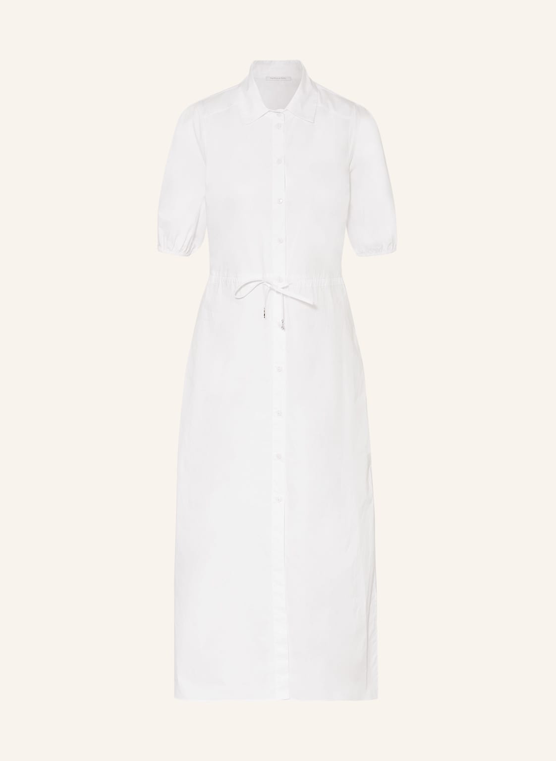 Image of Patrizia Pepe Hemdblusenkleid weiss