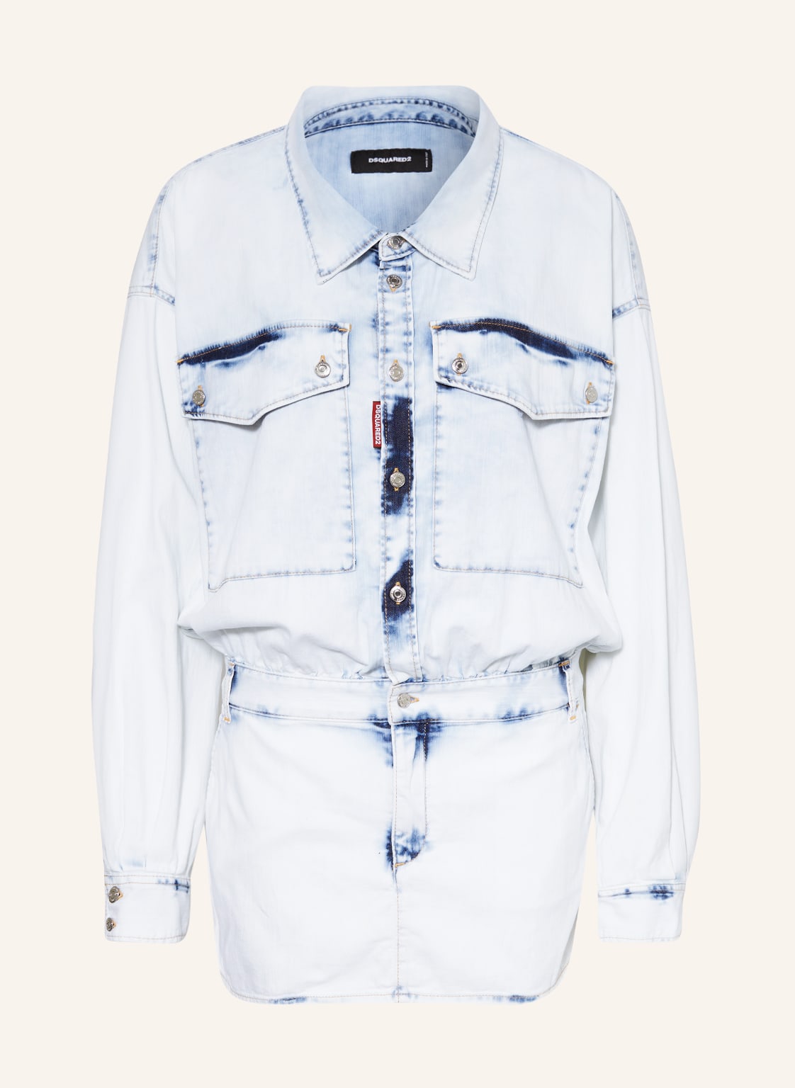 Image of dsquared2 Jeanskleid blau