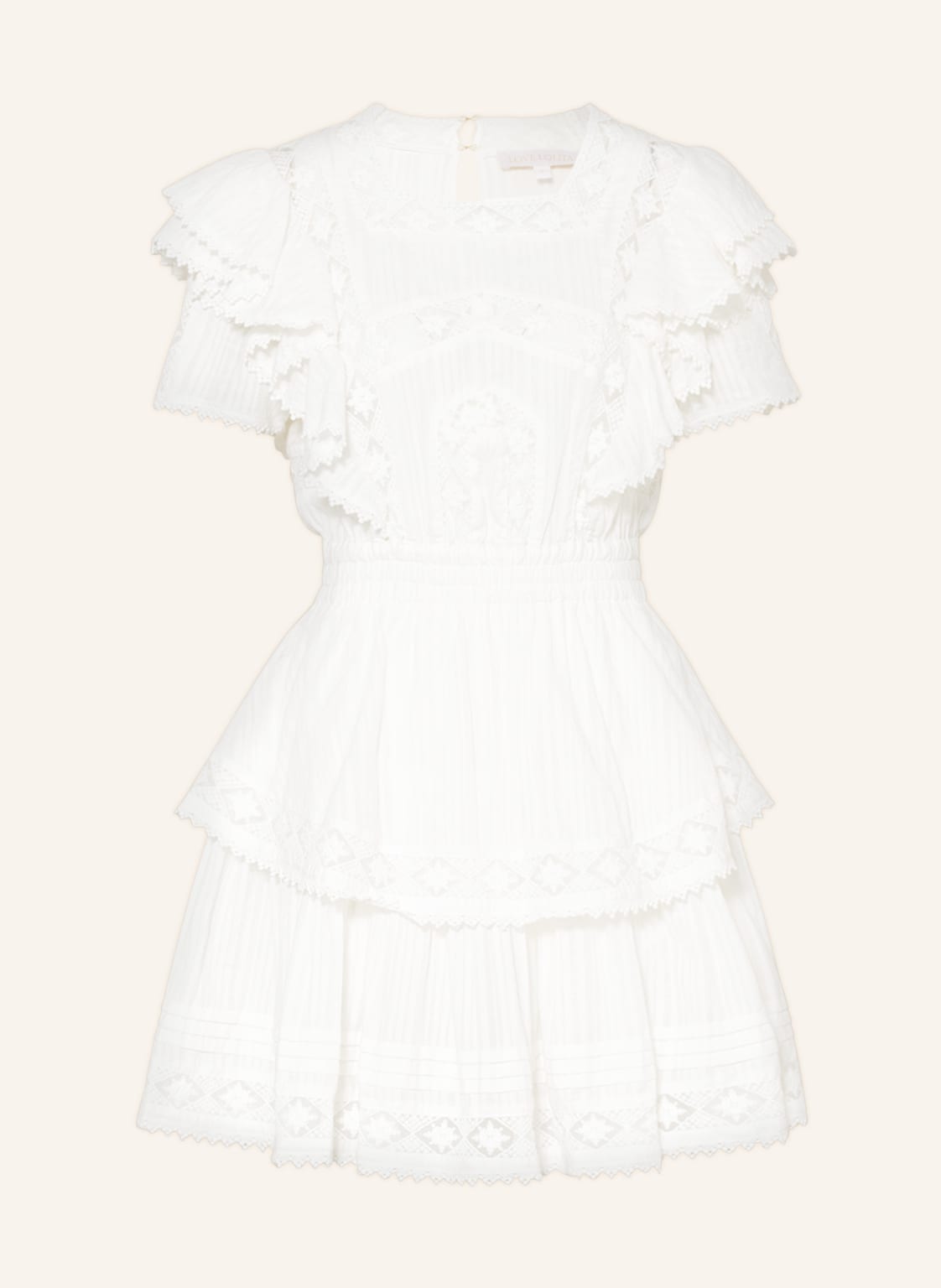 Image of Love Lolita Spitzenkleid Alexa weiss