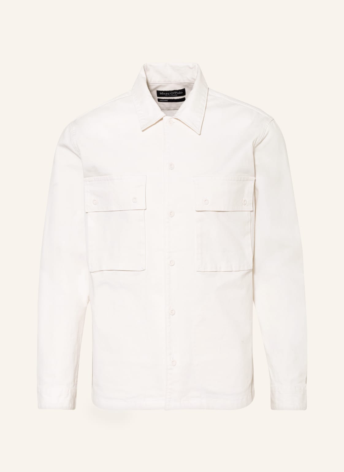 Image of Marc O'polo Overshirt weiss