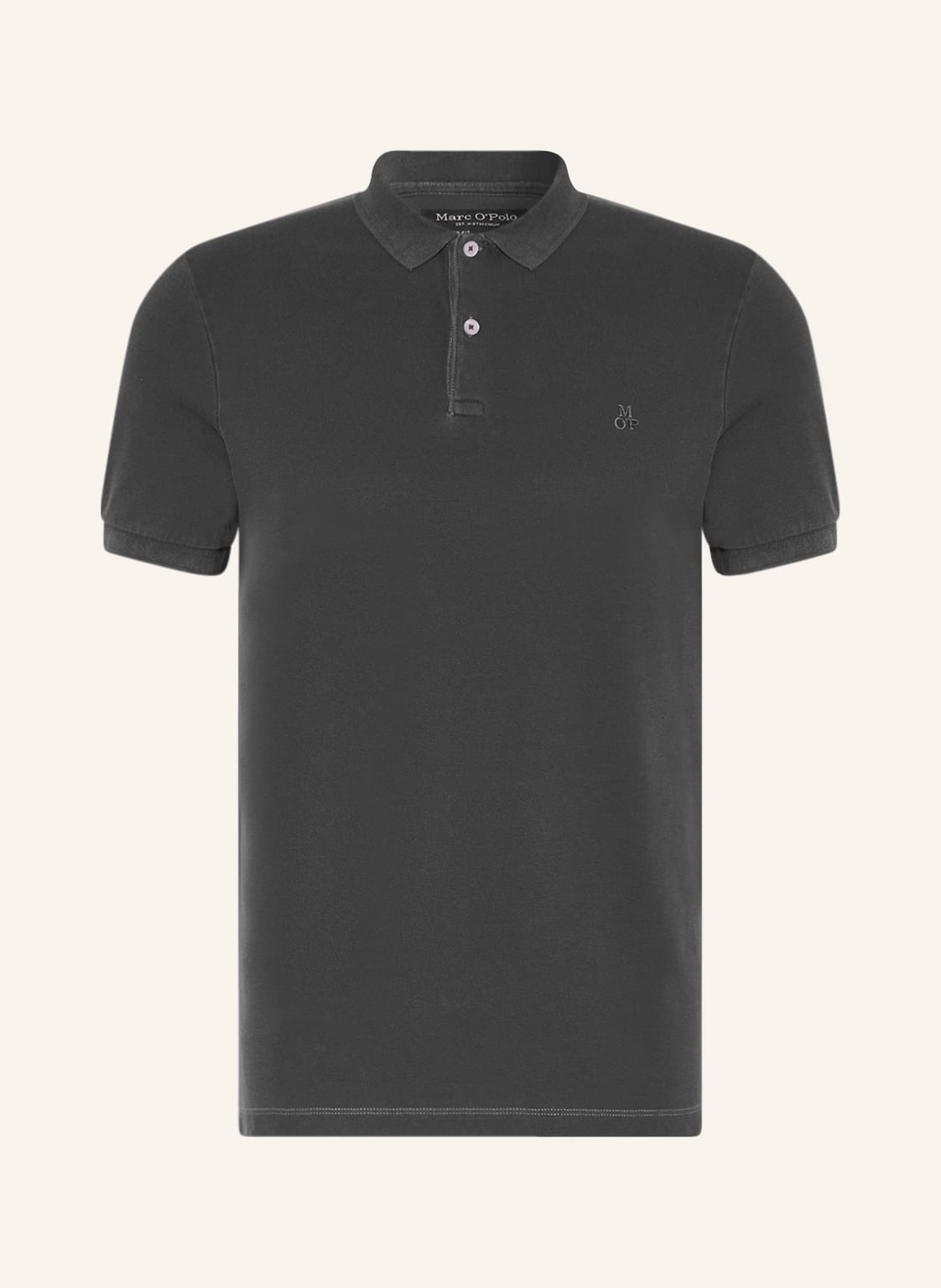 Image of Marc O'polo Piqué-Poloshirt Shaped Fit grau