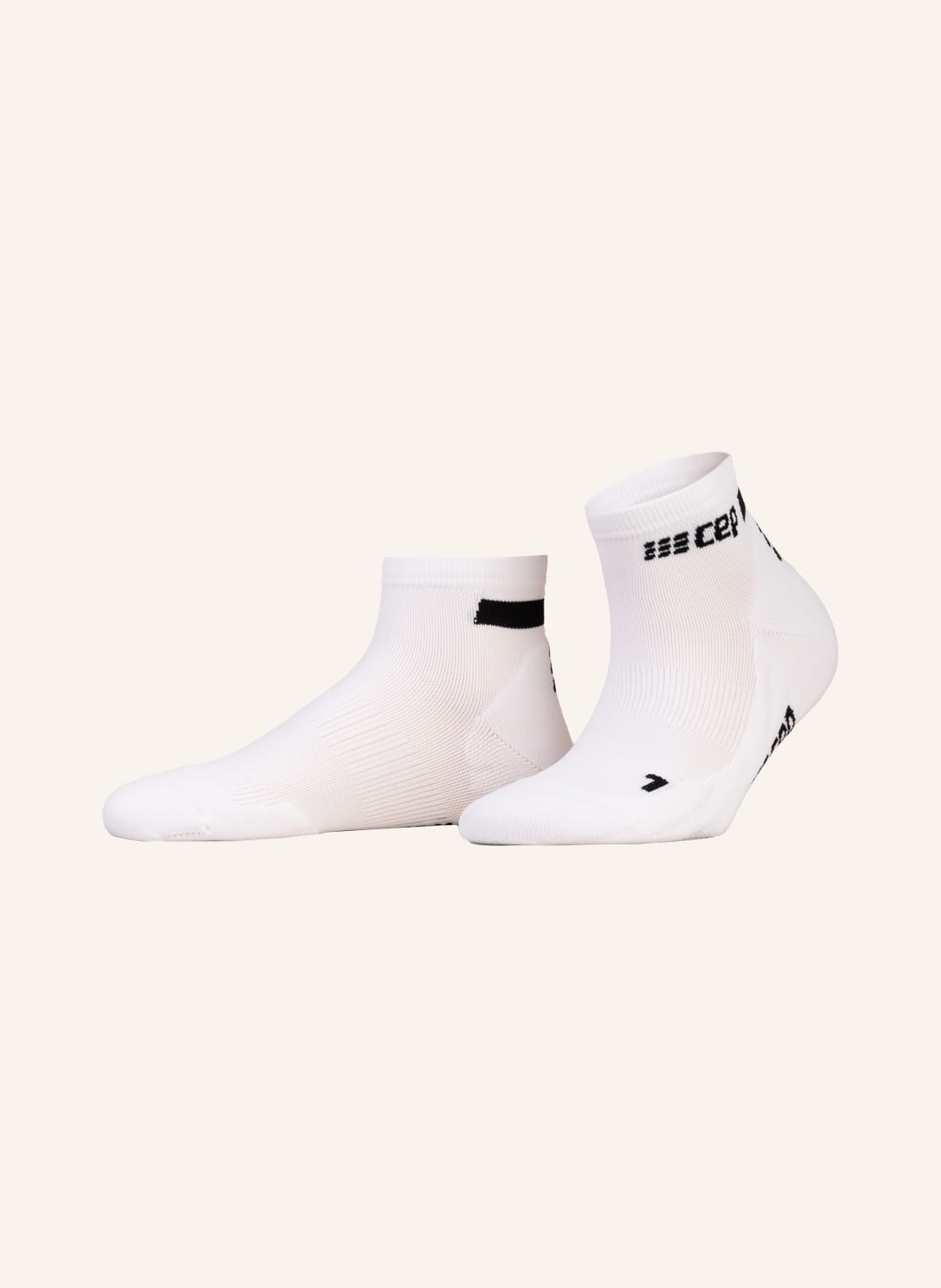 Image of Cep Laufsocken Thr Run Compression Socks 4.0 Low Cut weiss
