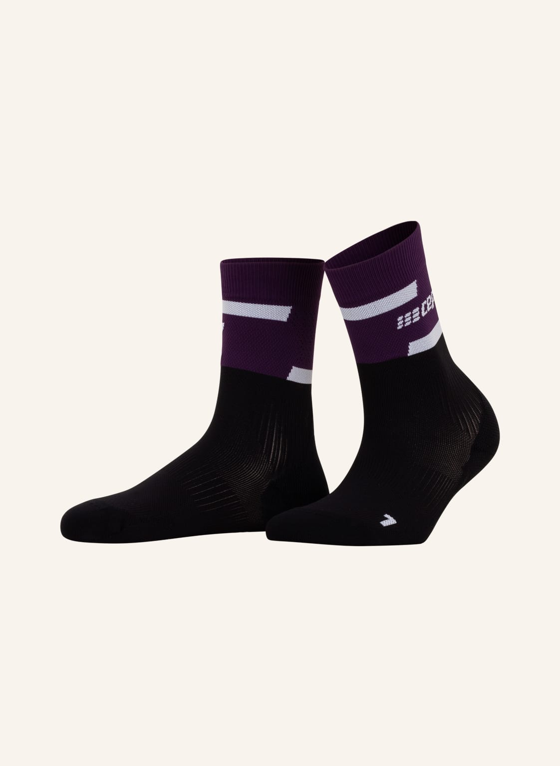 Image of Cep Laufsocken The Run Compression Socks 4.0 violett