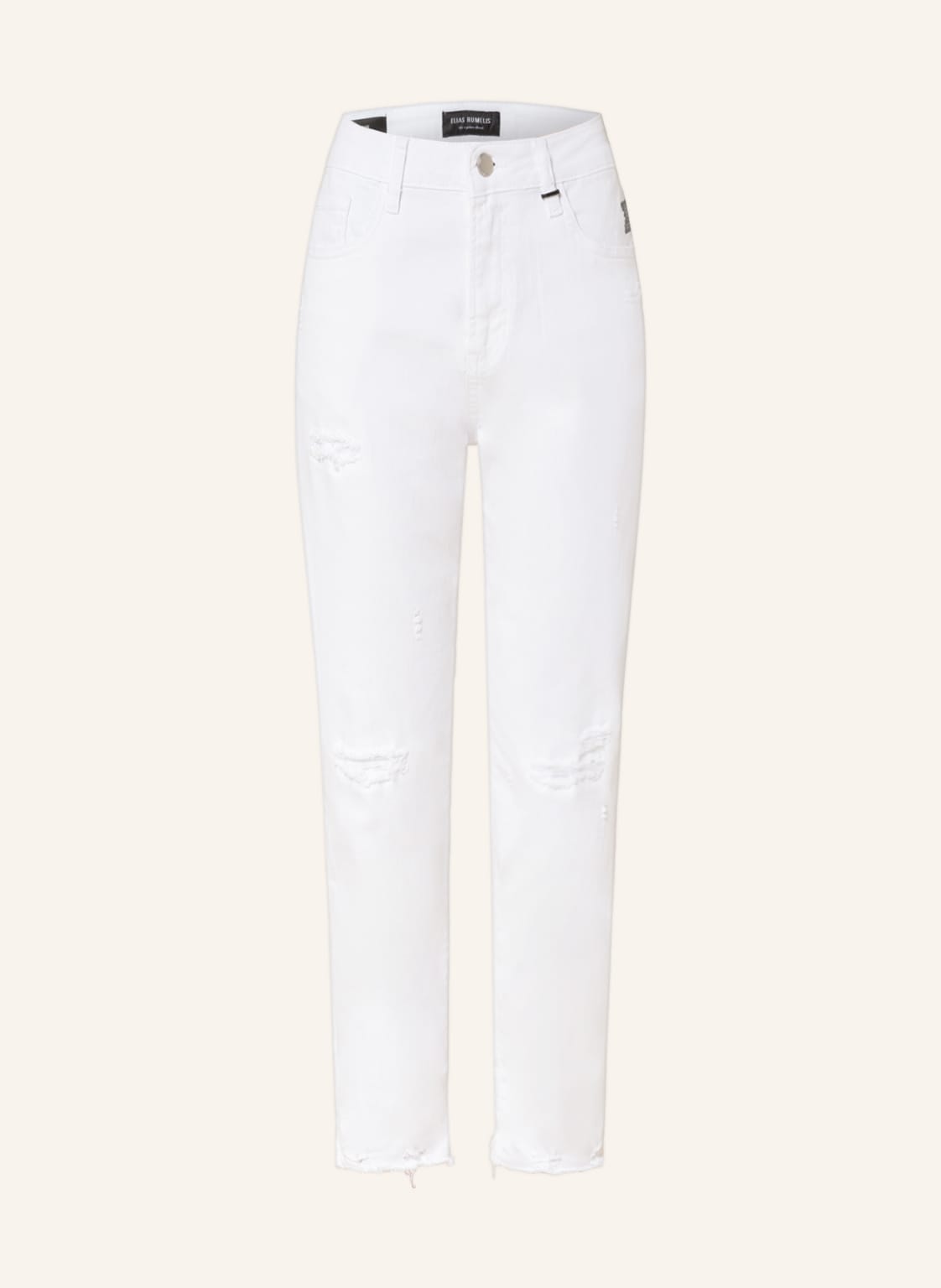 Image of Er Elias Rumelis Straight Jeans Ziva weiss