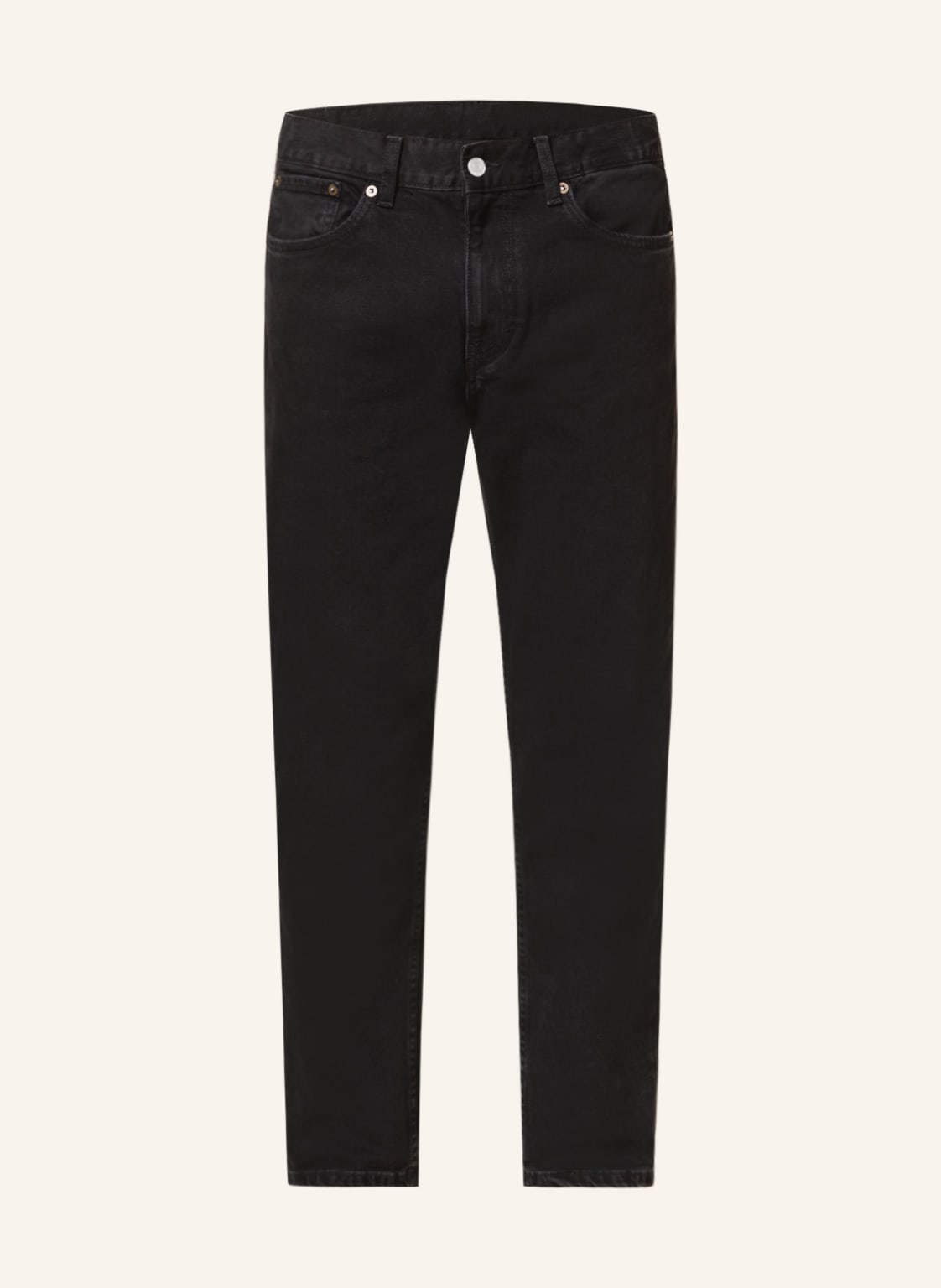 Image of Weekday Jeans Easy Regular Straight Fit schwarz
