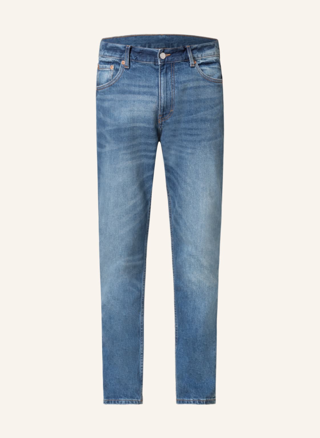Image of Weekday Jeans Easy Regular Straight Fit blau