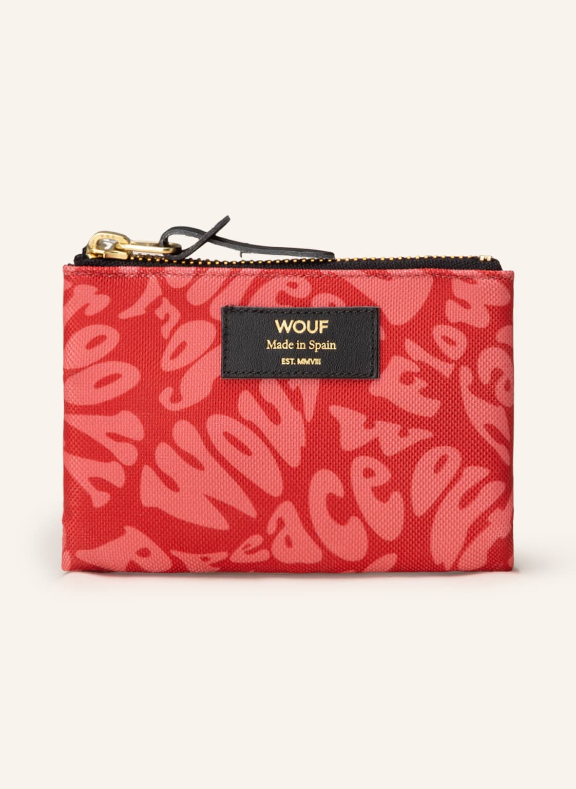 Image of Wouf Pouch Groovy Small rot