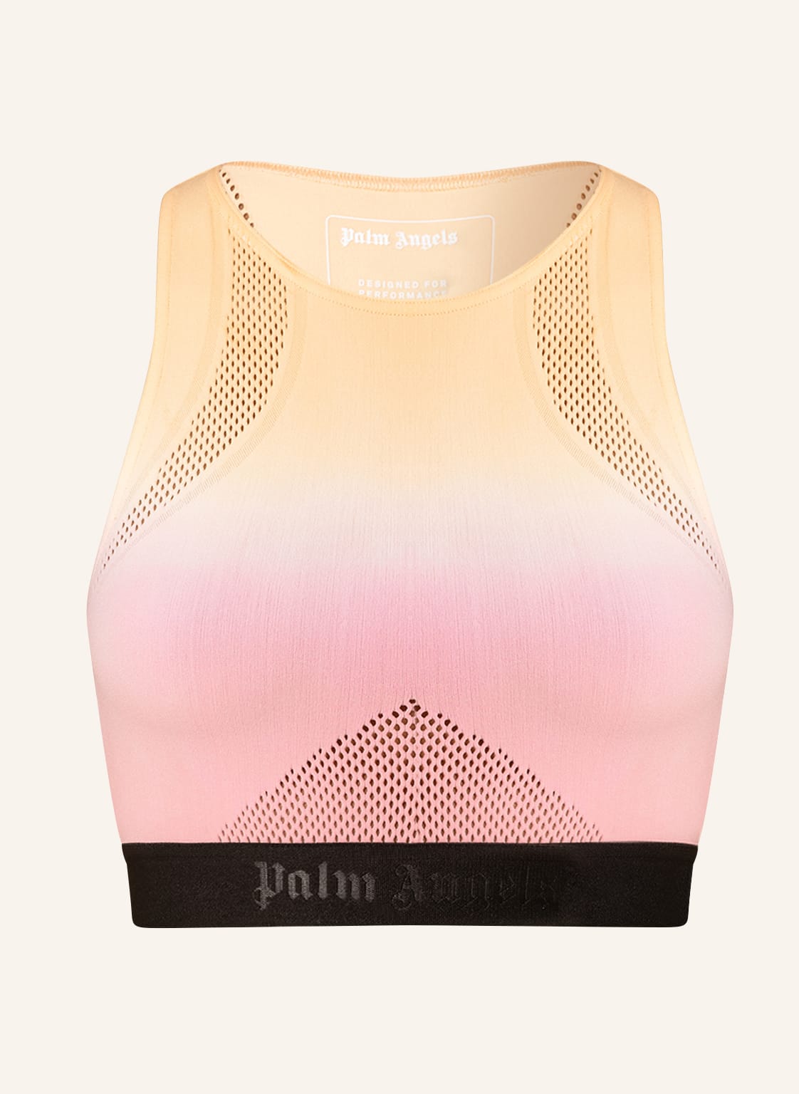 Image of Palm Angels Cropped-Top pink