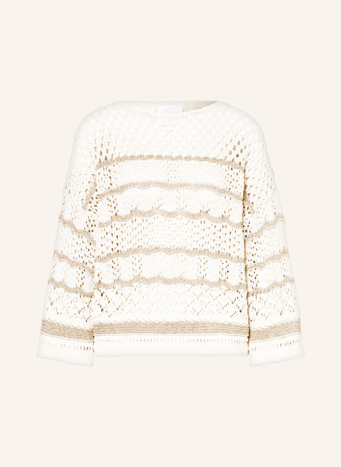 Image of Rich&Royal Pullover Mit Glitzergarn weiss