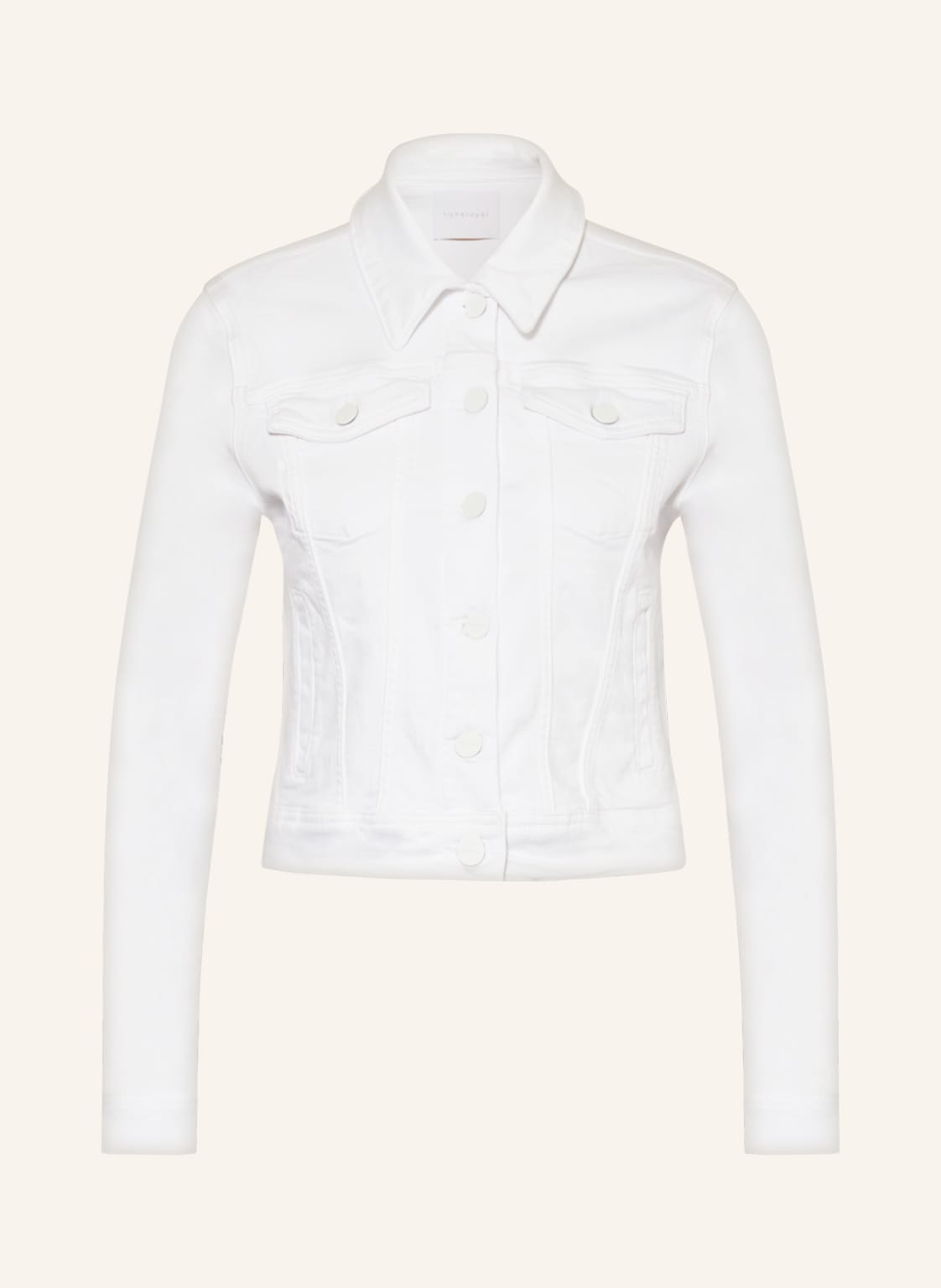 Image of Rich&Royal Jeansjacke weiss