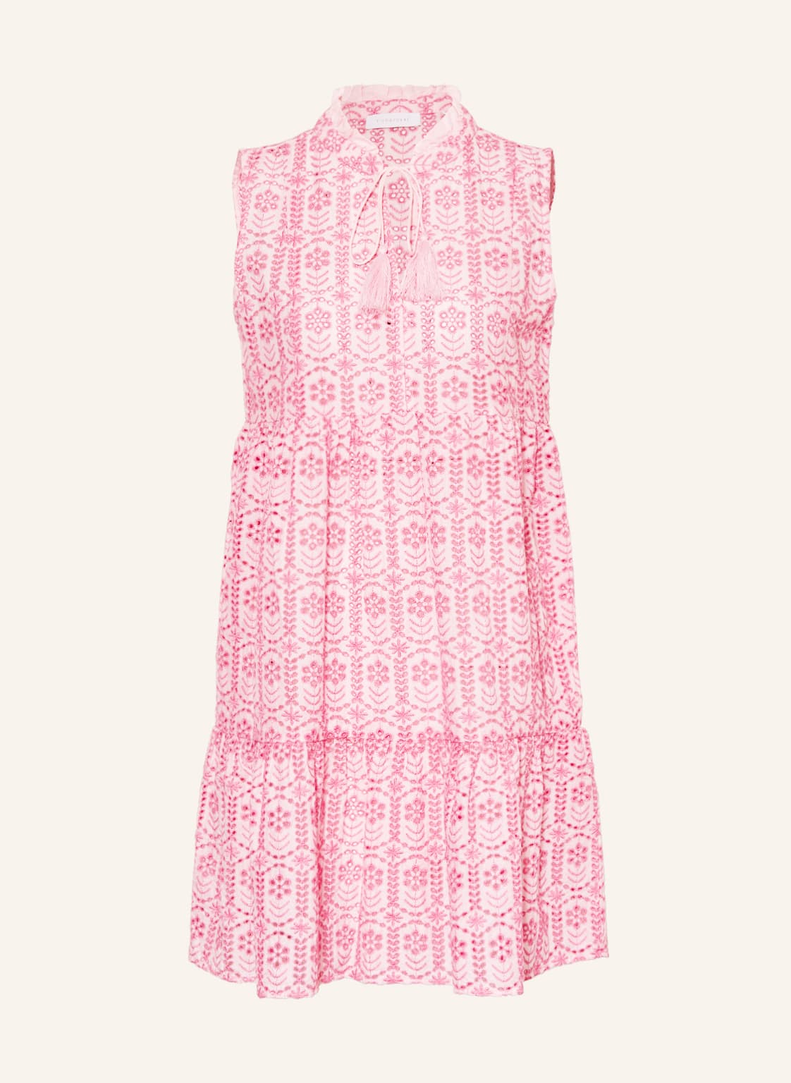 Image of Rich&Royal Kleid Mit Lochspitze rosa