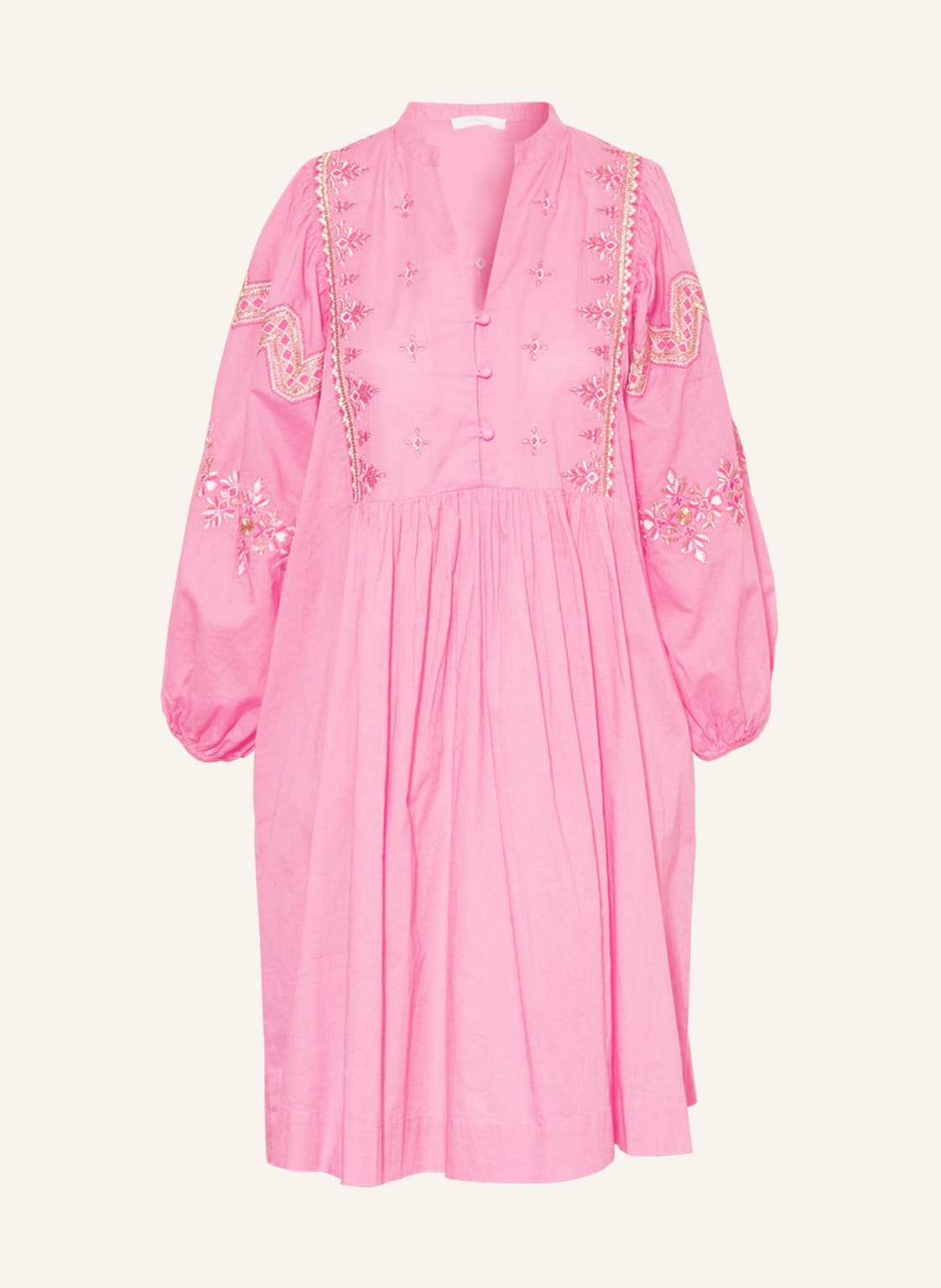 Image of Rich&Royal Kleid Mit 3/4-Arm pink
