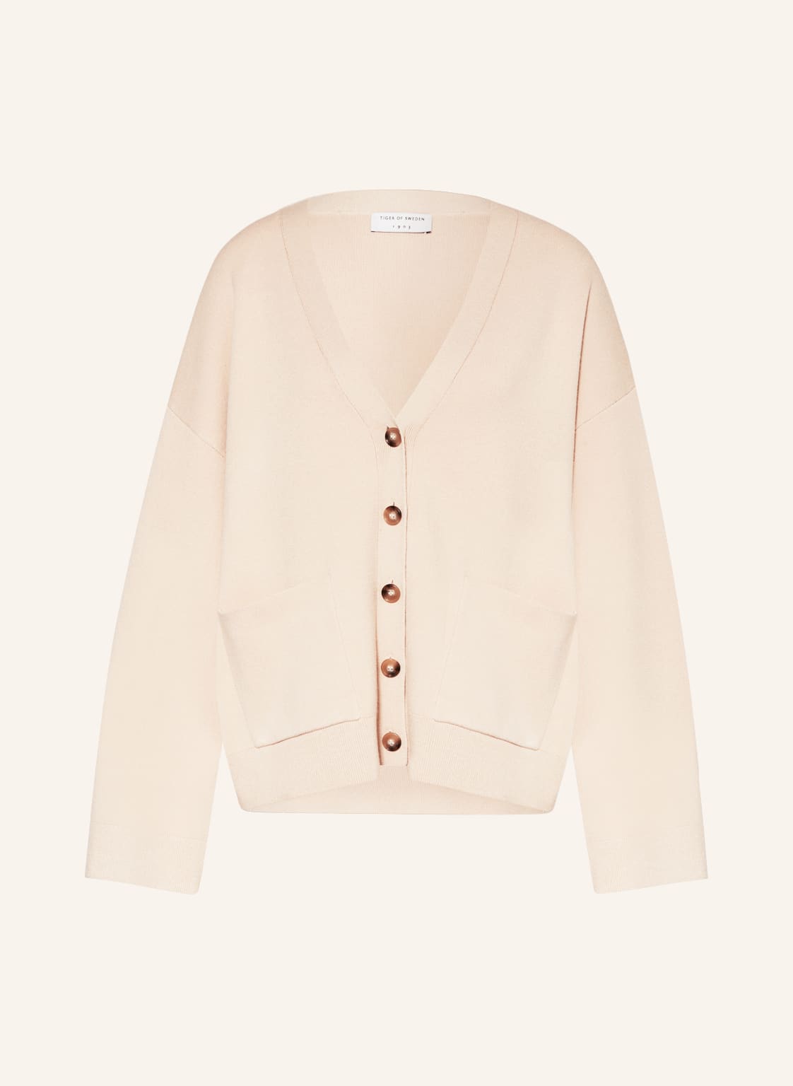 Image of Tiger Of Sweden Strickjacke Silvyiya beige