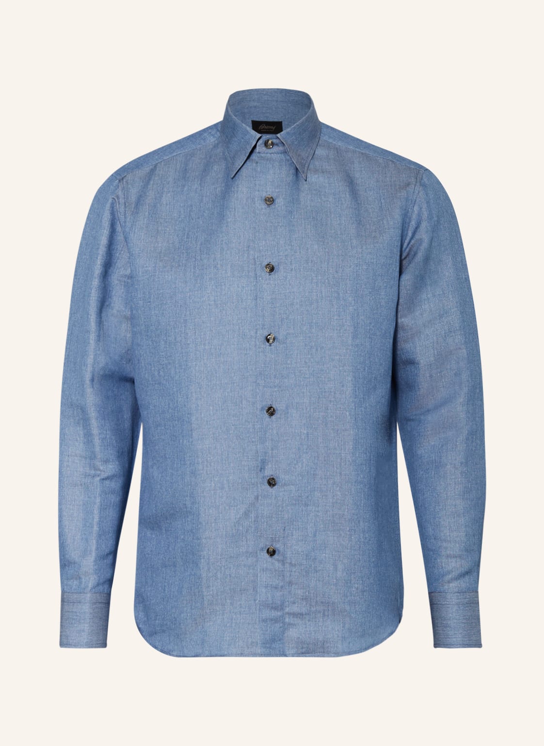 Image of Brioni Hemd Comfort Fit blau