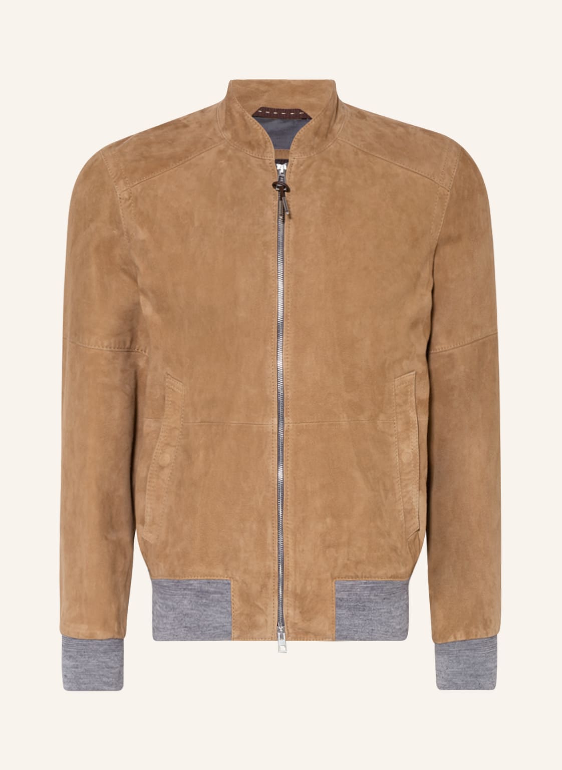 Image of Windsor. Lederjacke borello2 braun