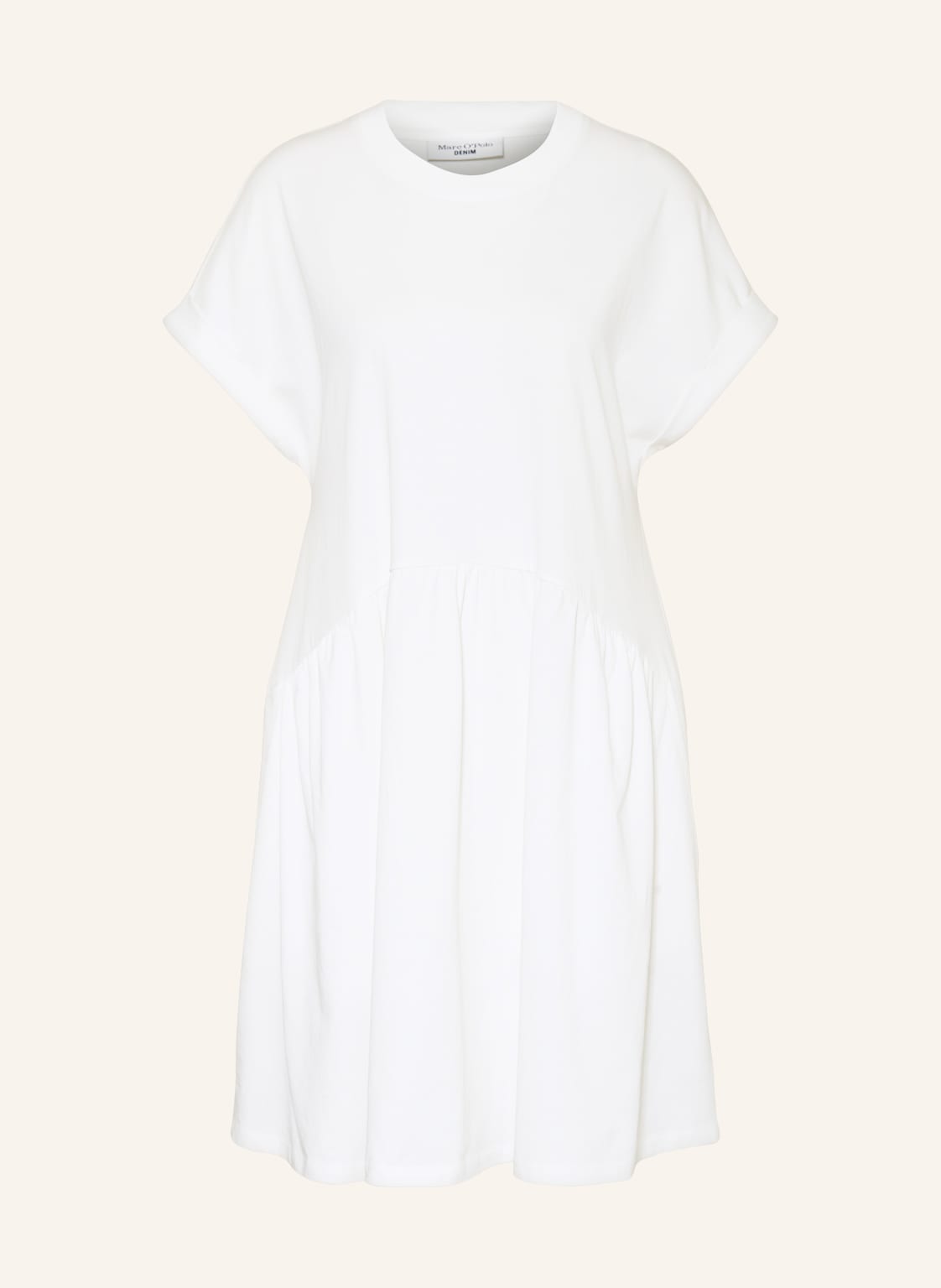 Image of Marc O'polo Denim Jerseykleid weiss