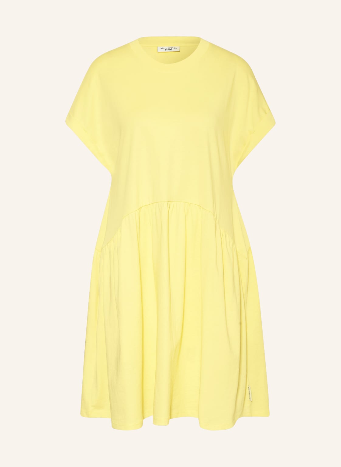Image of Marc O'polo Denim Jerseykleid gelb
