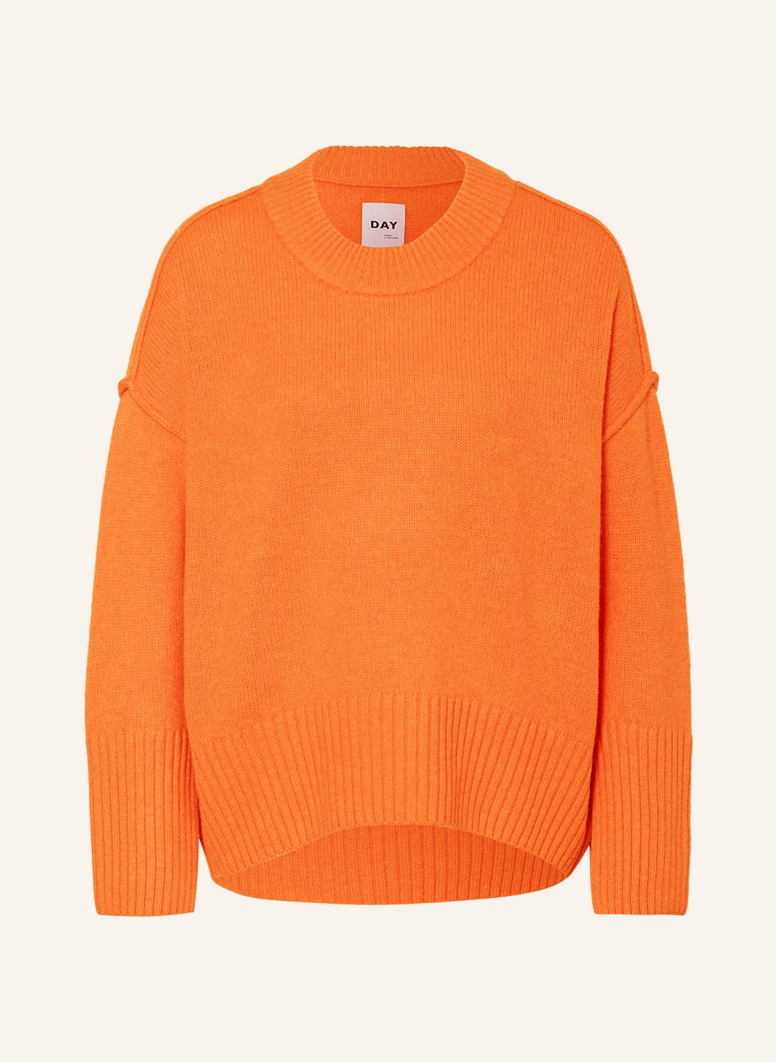 Image of Day Birger Et Mikkelsen Pullover Theodora orange