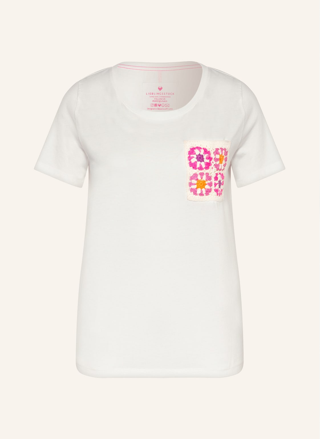 Image of Lieblingsstück T-Shirt Christall weiss