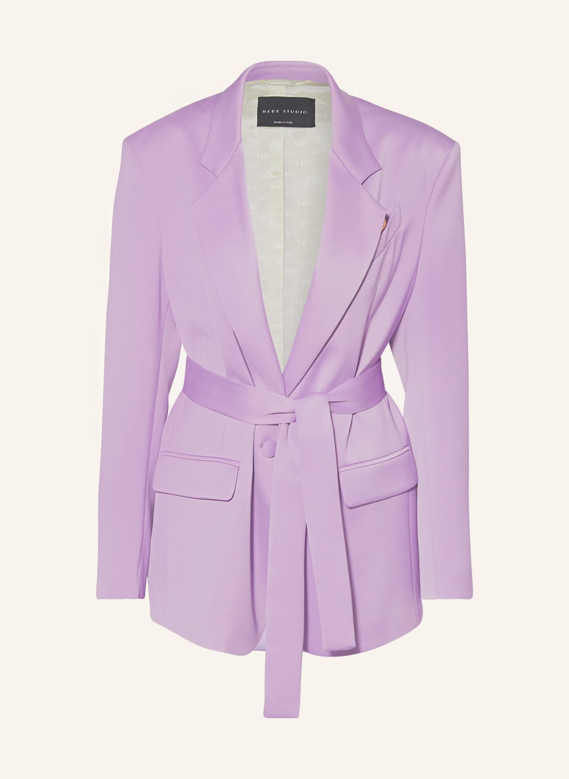 Image of Hebe Studio Satinblazer The Lover violett