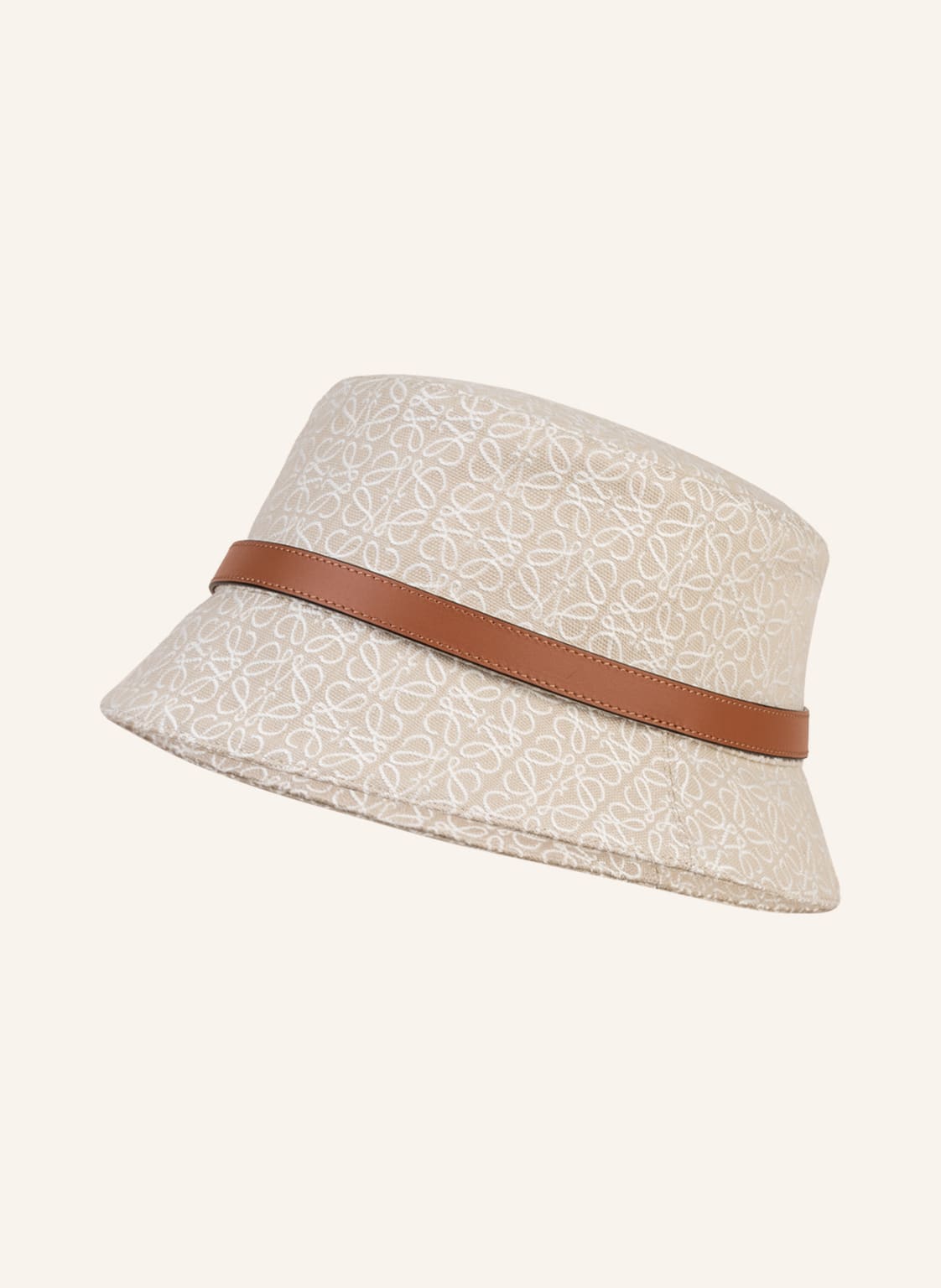 Image of Loewe Bucket-Hat Anagram weiss