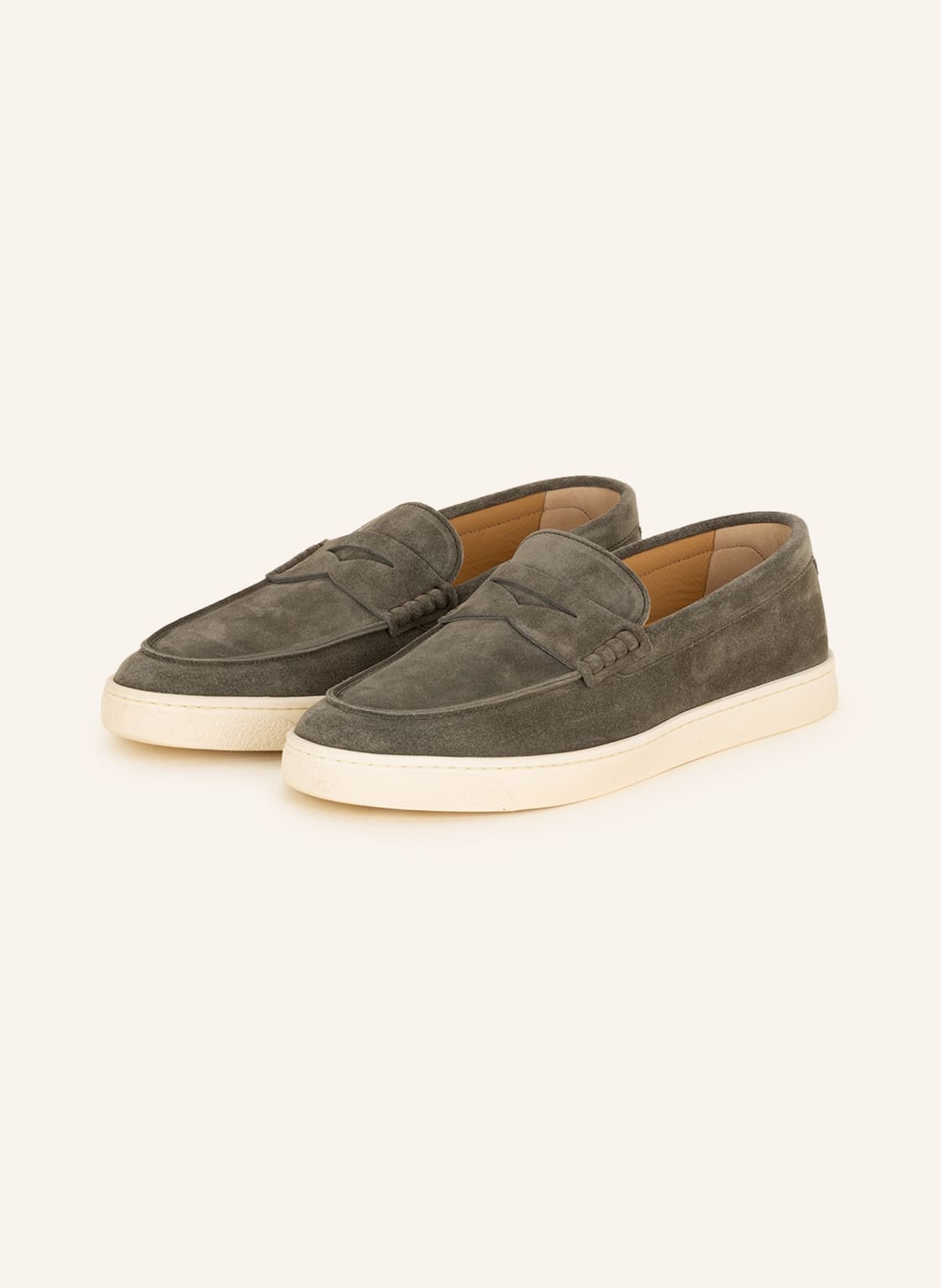 Image of Brunello Cucinelli Penny-Loafer gruen