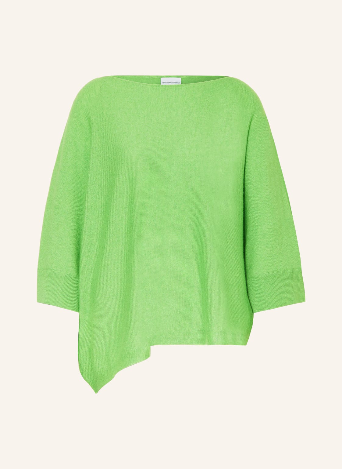 Image of Herzen's Angelegenheit Oversized-Pullover Mit Cashmere gruen