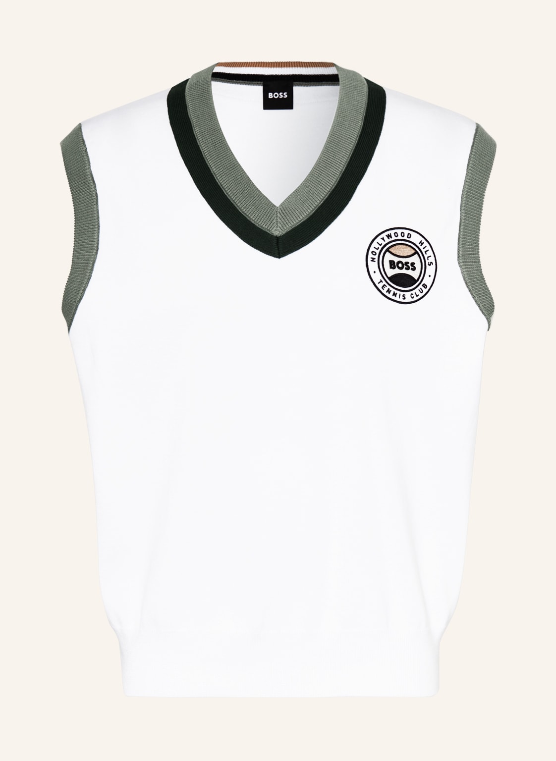 Image of Boss Pullunder Gettone weiss