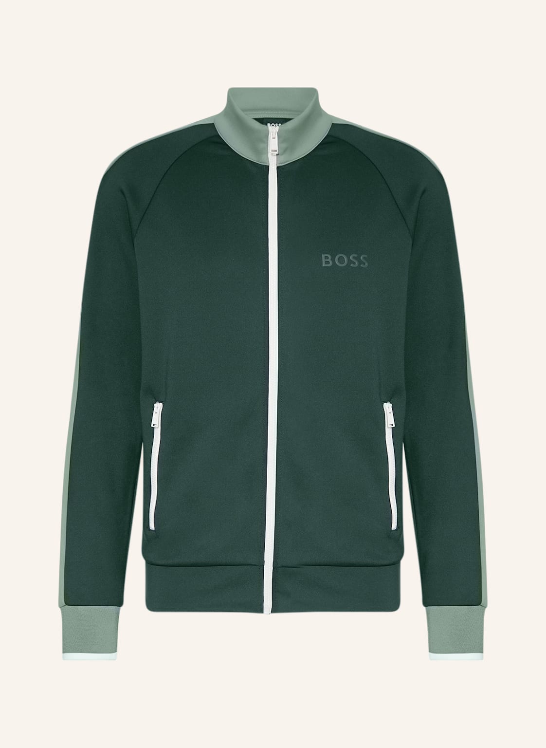 Image of Boss Sweatjacke Sommers 74 gruen