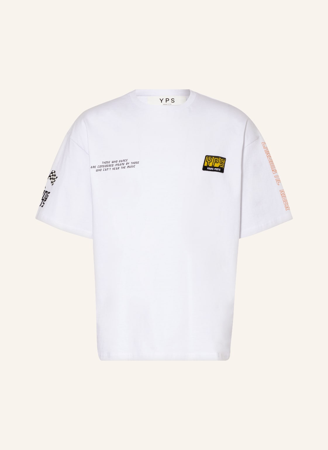 Image of Young Poets T-Shirt Boxy weiss