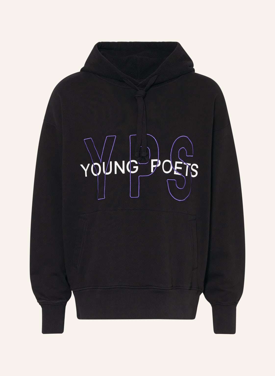 Image of Young Poets Oversized-Hoodie schwarz