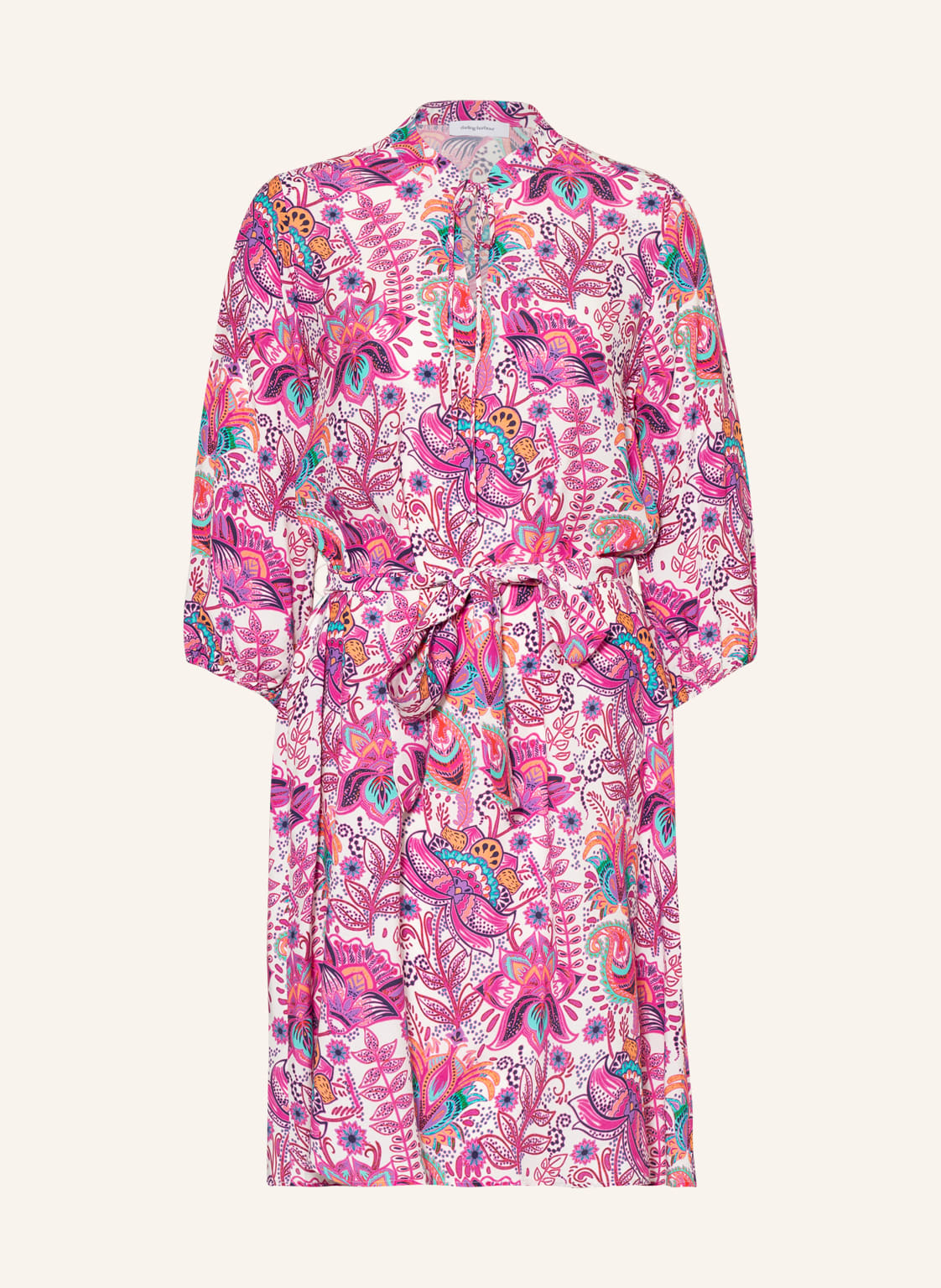 Image of Darling Harbour Kleid Mit 3/4-Arm pink