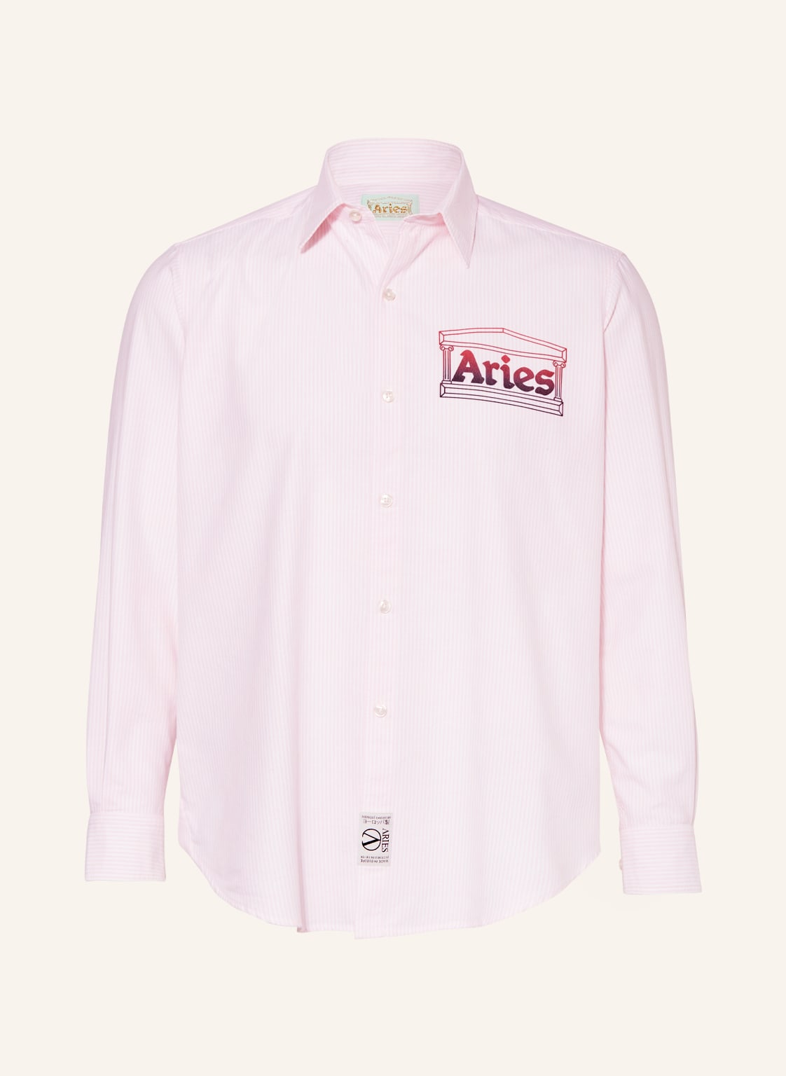Image of Aries Arise Oxfordhemd Comfort Fit pink