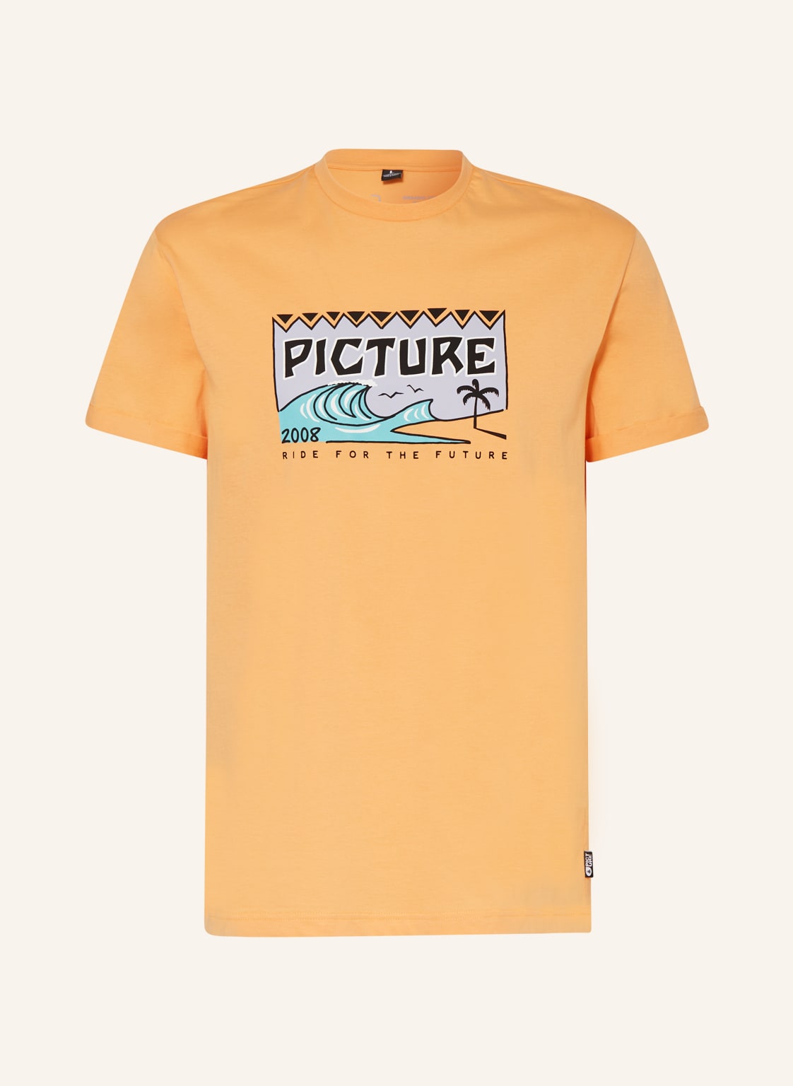 Image of Picture T-Shirt Namara orange