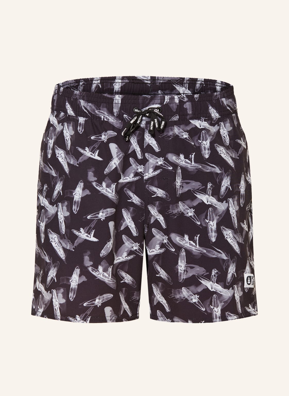 Image of Picture Badeshorts Piau 15 Brds schwarz
