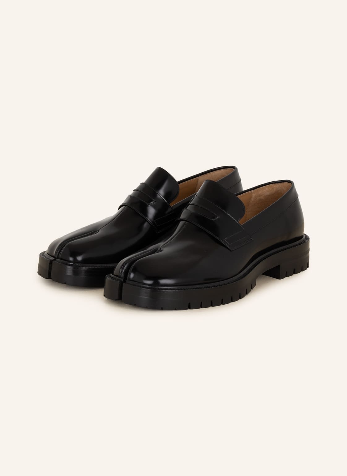 Image of Maison Margiela Loafer Tabi County schwarz