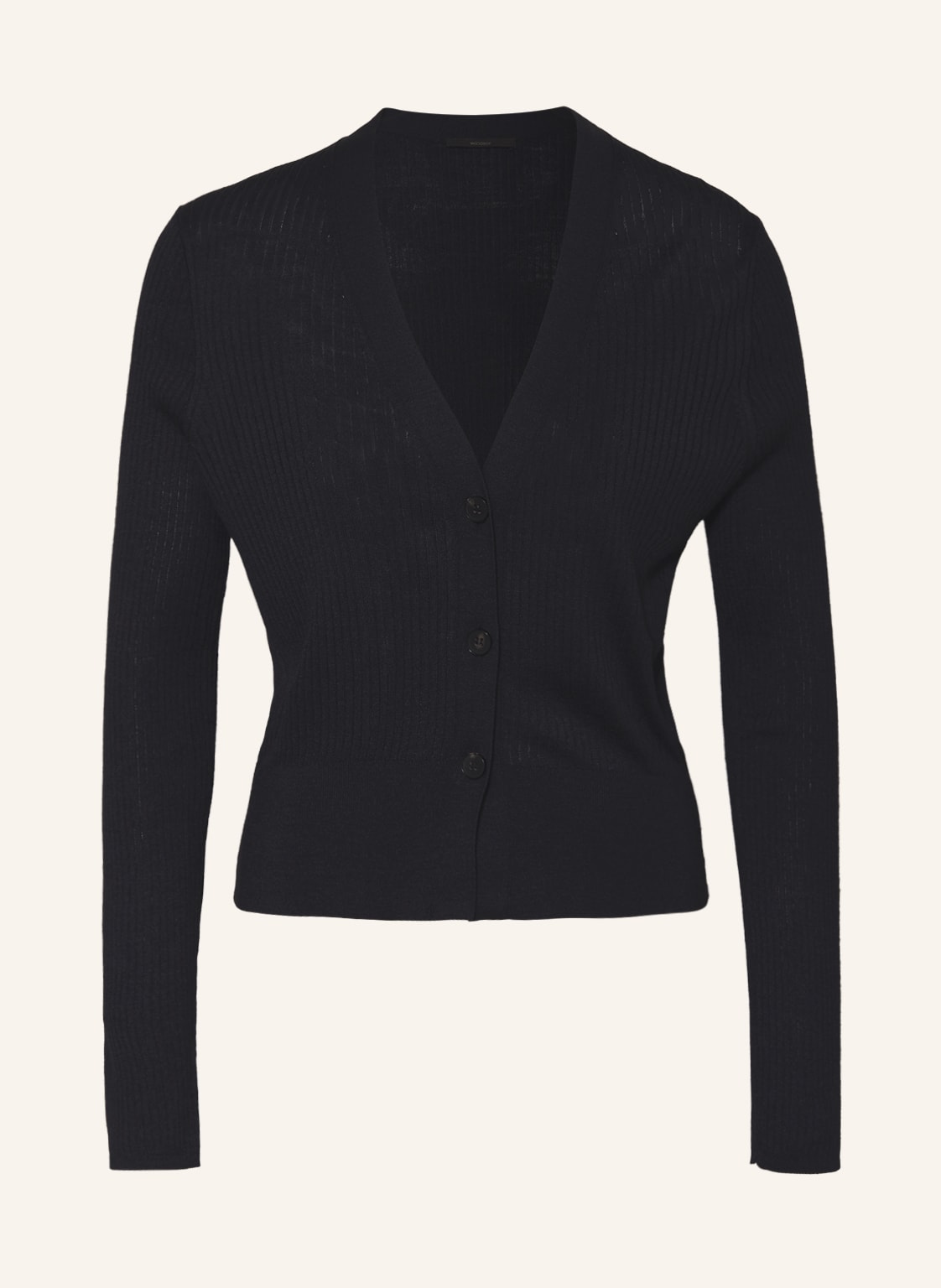 Image of Windsor. Strickjacke Aus Seide blau