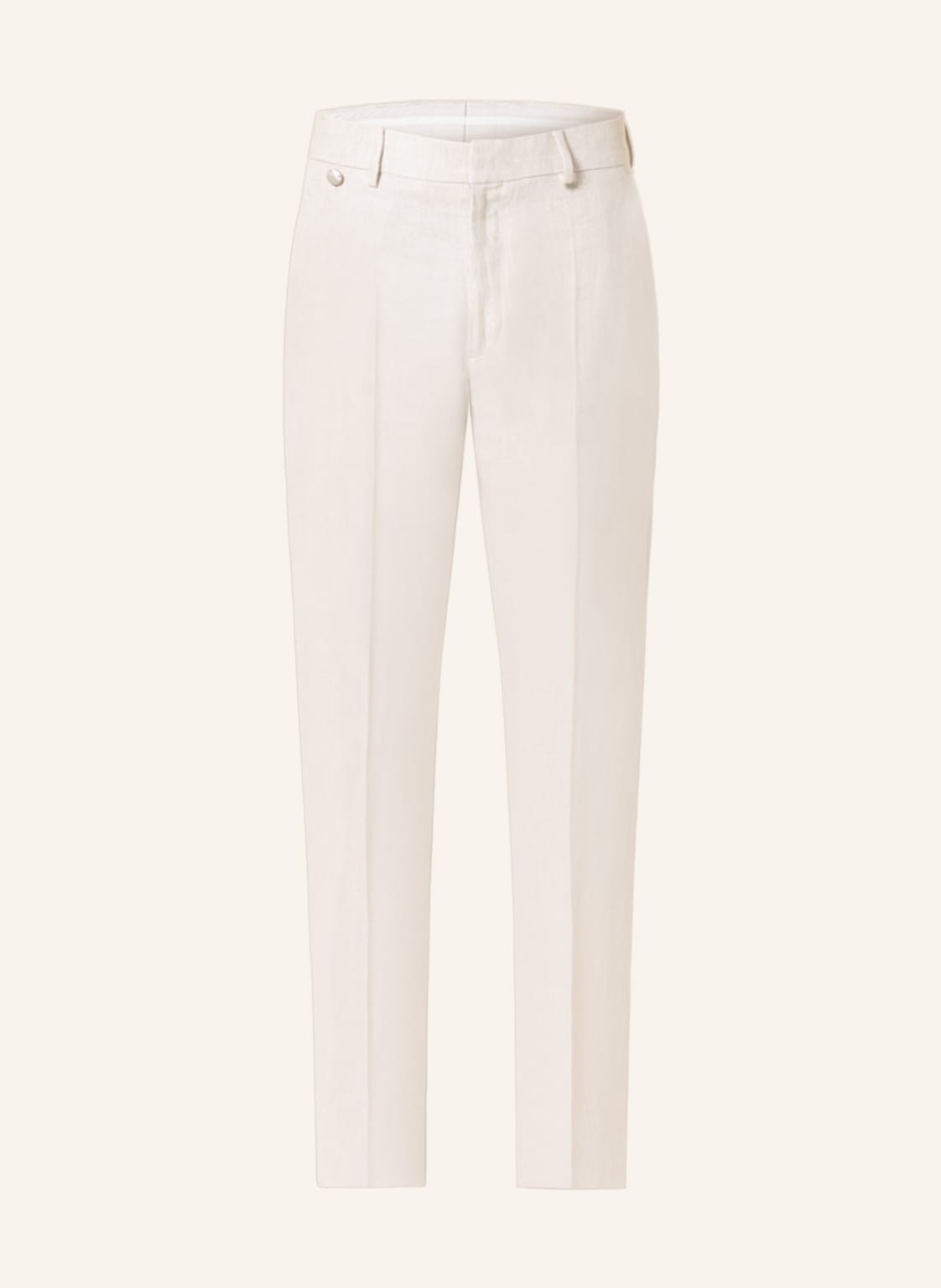 Image of Agnona Leinenhose Slim Fit beige