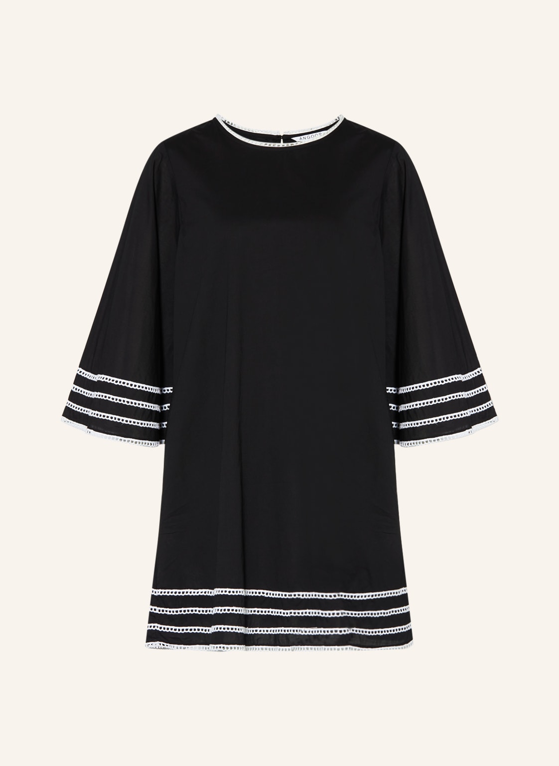Image of Angoor Kleid Dakira Mit 3/4-Arm schwarz