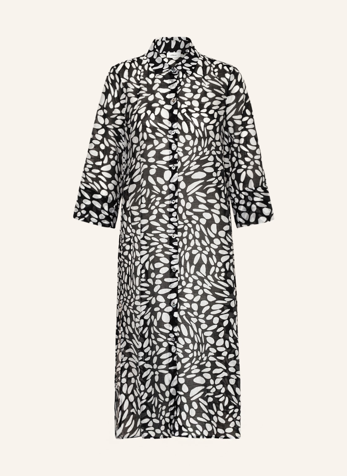 Image of S.Oliver Black Label Hemdblusenkleid schwarz